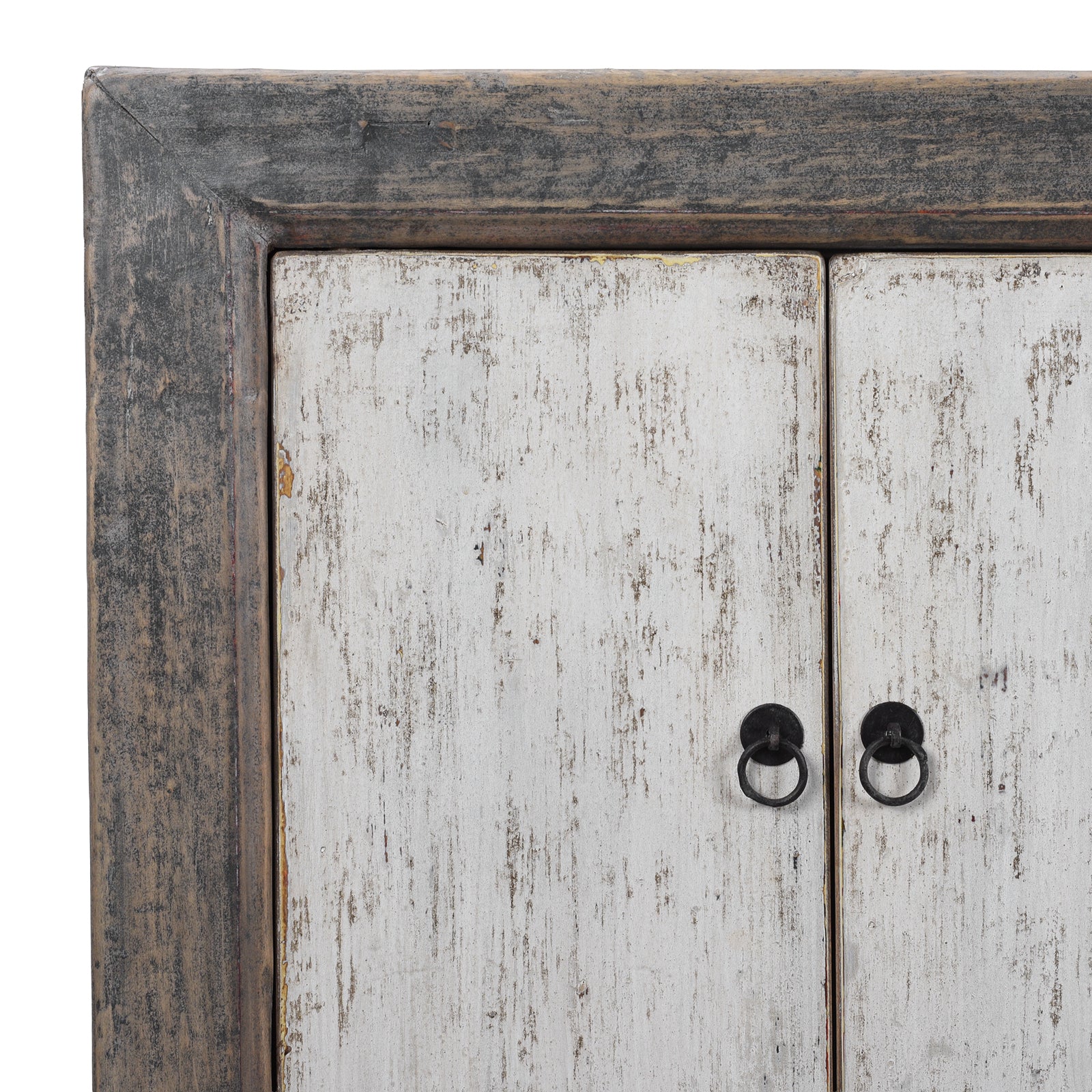 Painted 6 Door Mongolian Sideboard - Image 5