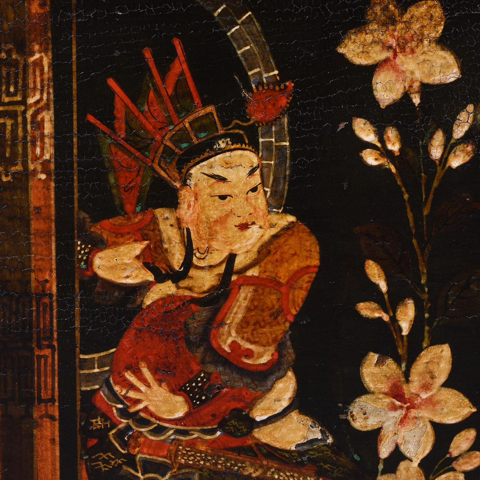 Painted Opera Chest From Shanxi - 19th Century - Image 7