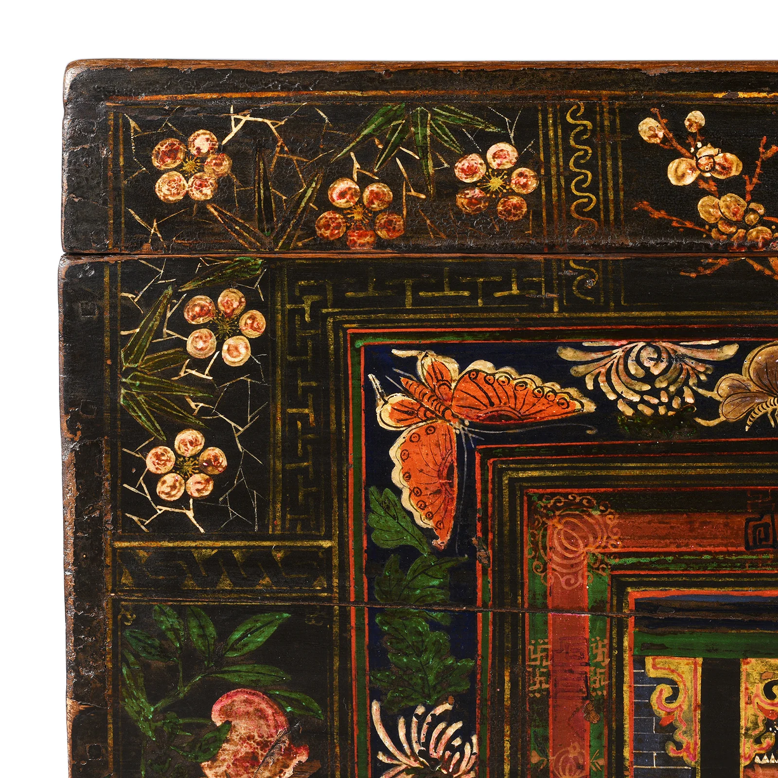 Painted Opera Chest From Shanxi - 19th Century - Image 2