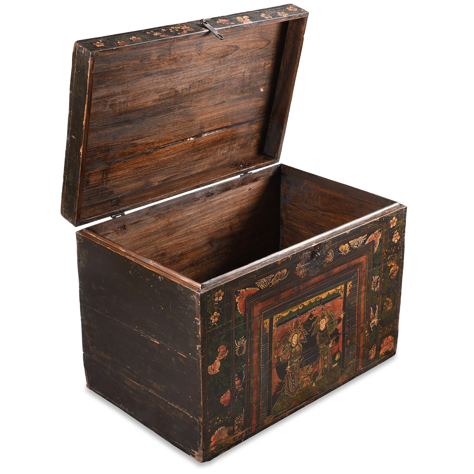 Painted Opera Chest From Shanxi - 19th Century - Image 5