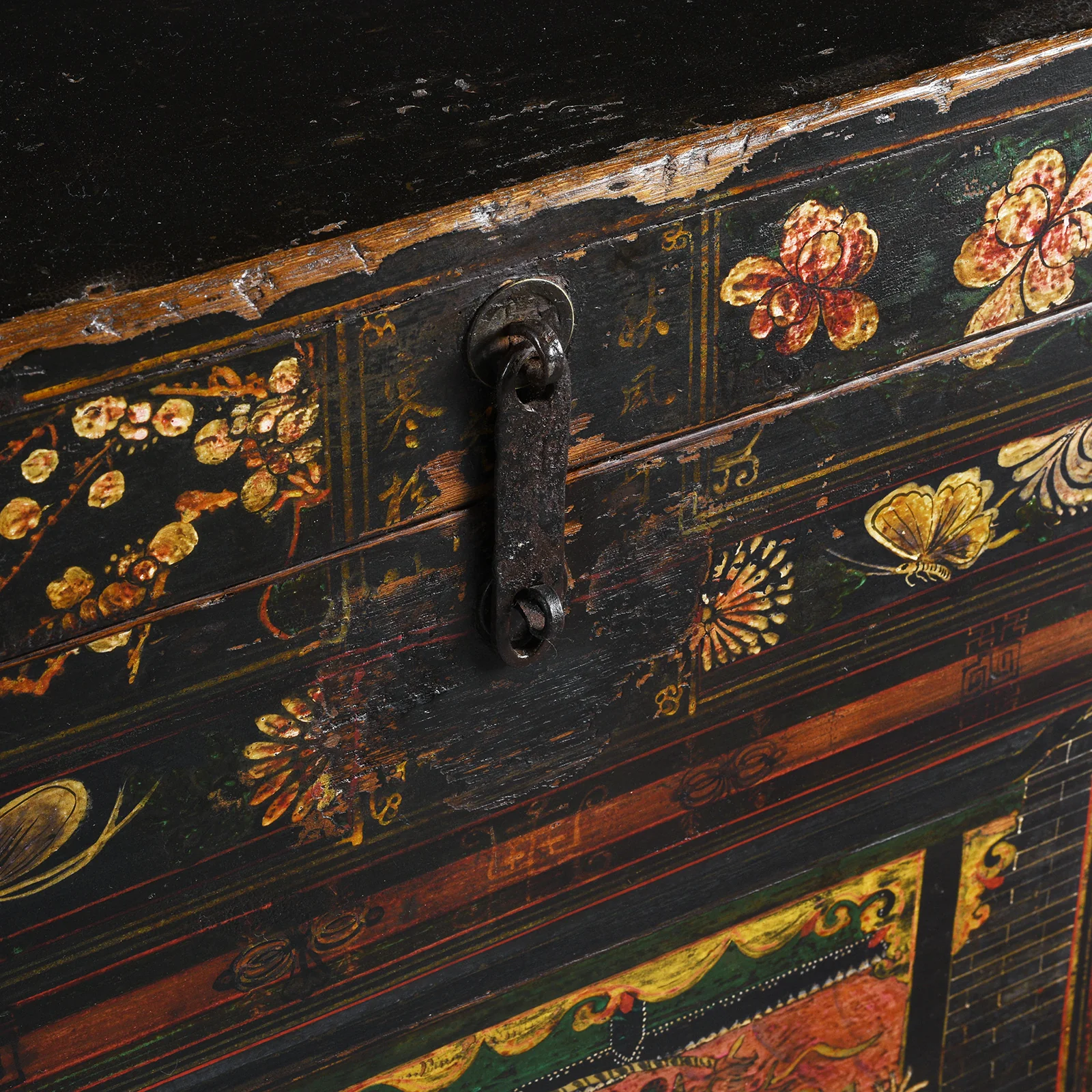 Painted Opera Chest From Shanxi - 19th Century - Image 8