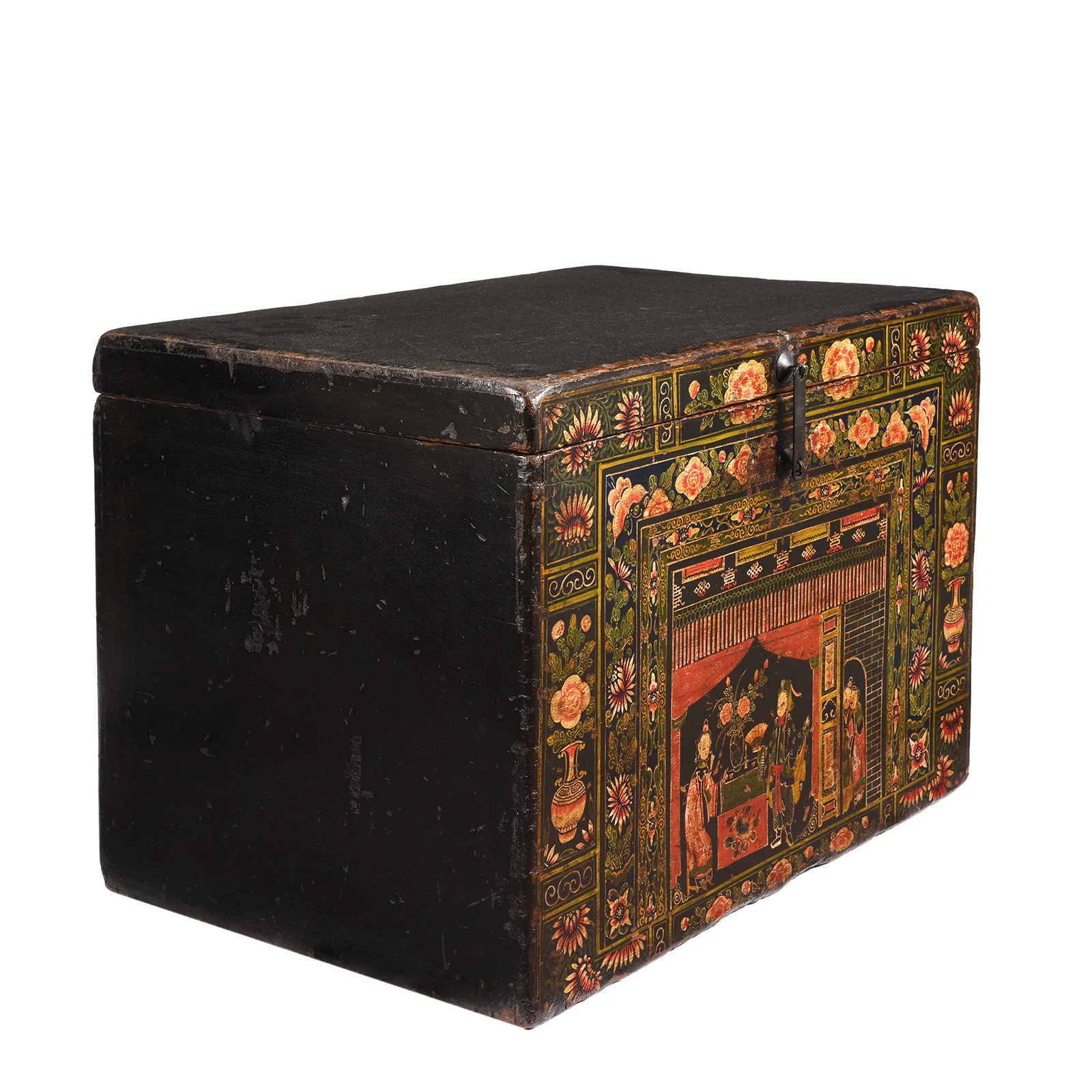 Painted Opera Chest From Shanxi - 19thC - Image 3