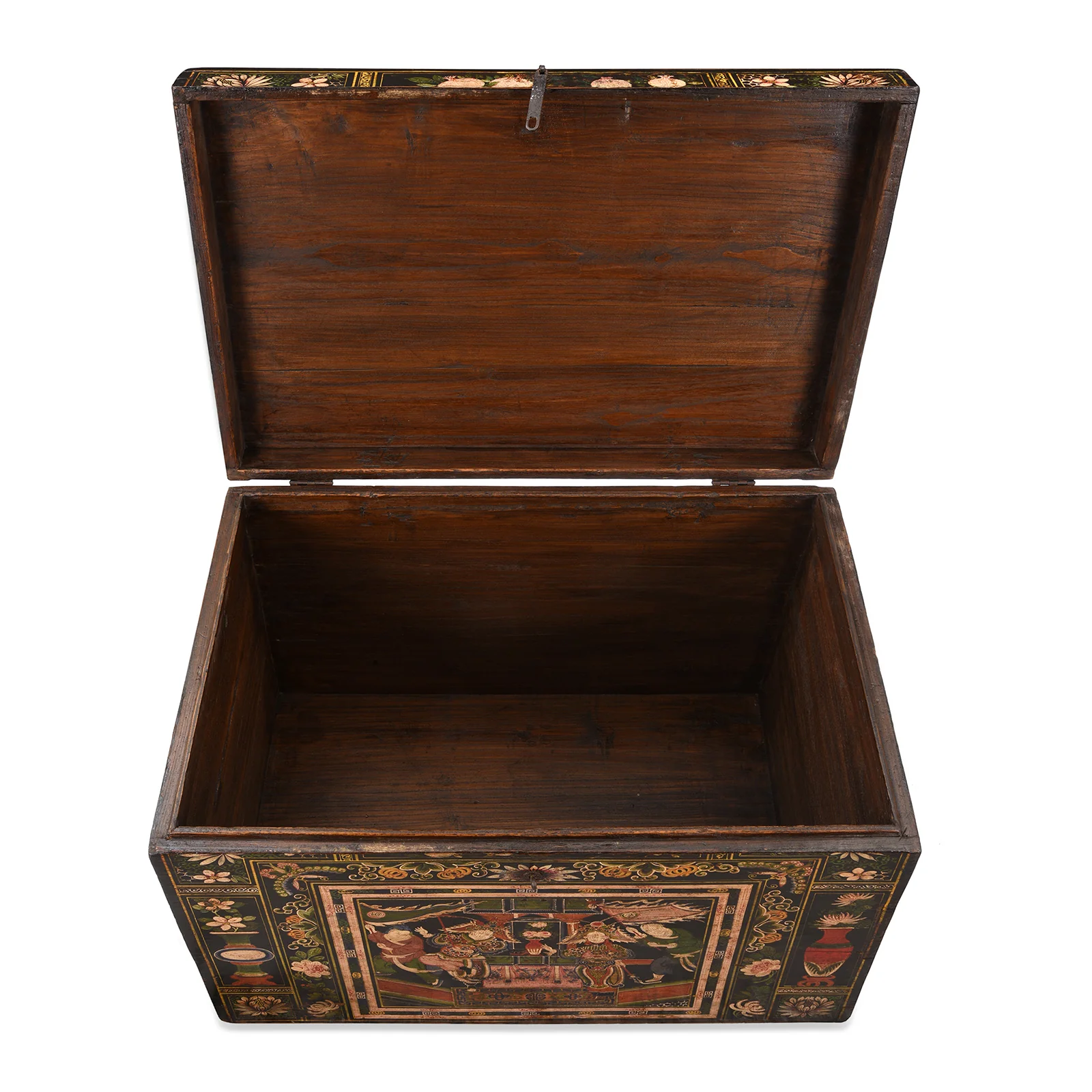 Painted Opera Chest From Shanxi Province - 19th Century - Image 4