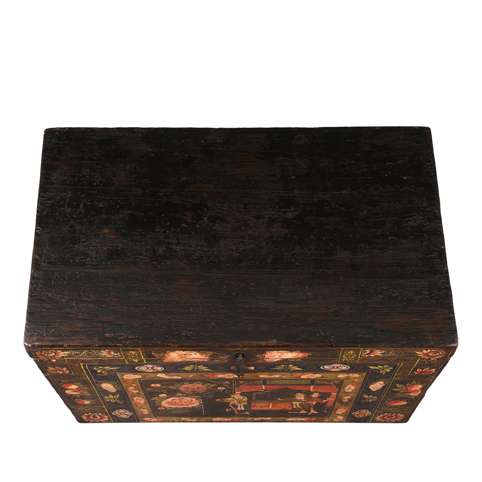 Painted Opera Chest From Shanxi - 19th Century - Image 5