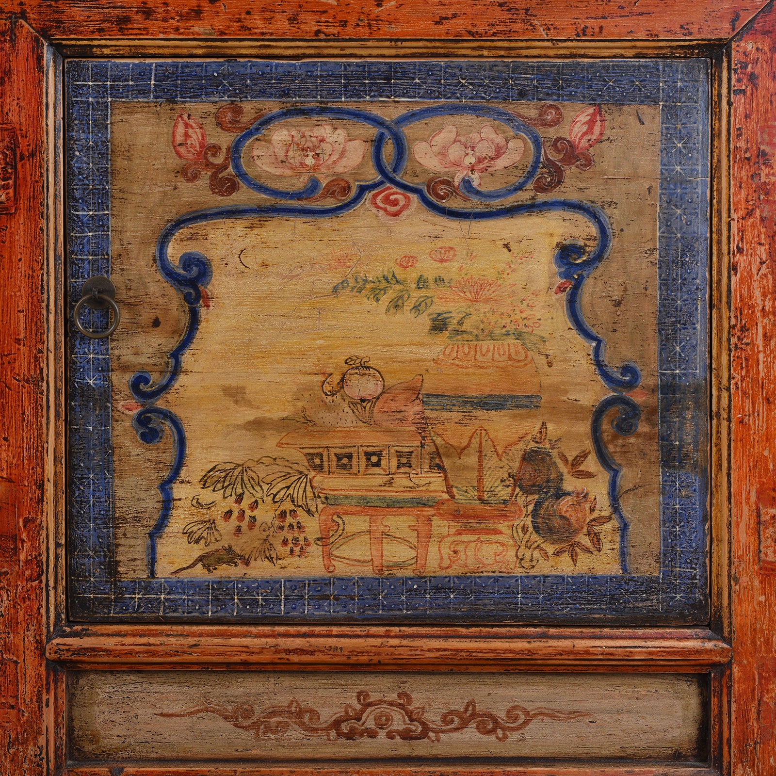 Painted Qinghai Sideboard - 19th Century - Image 4