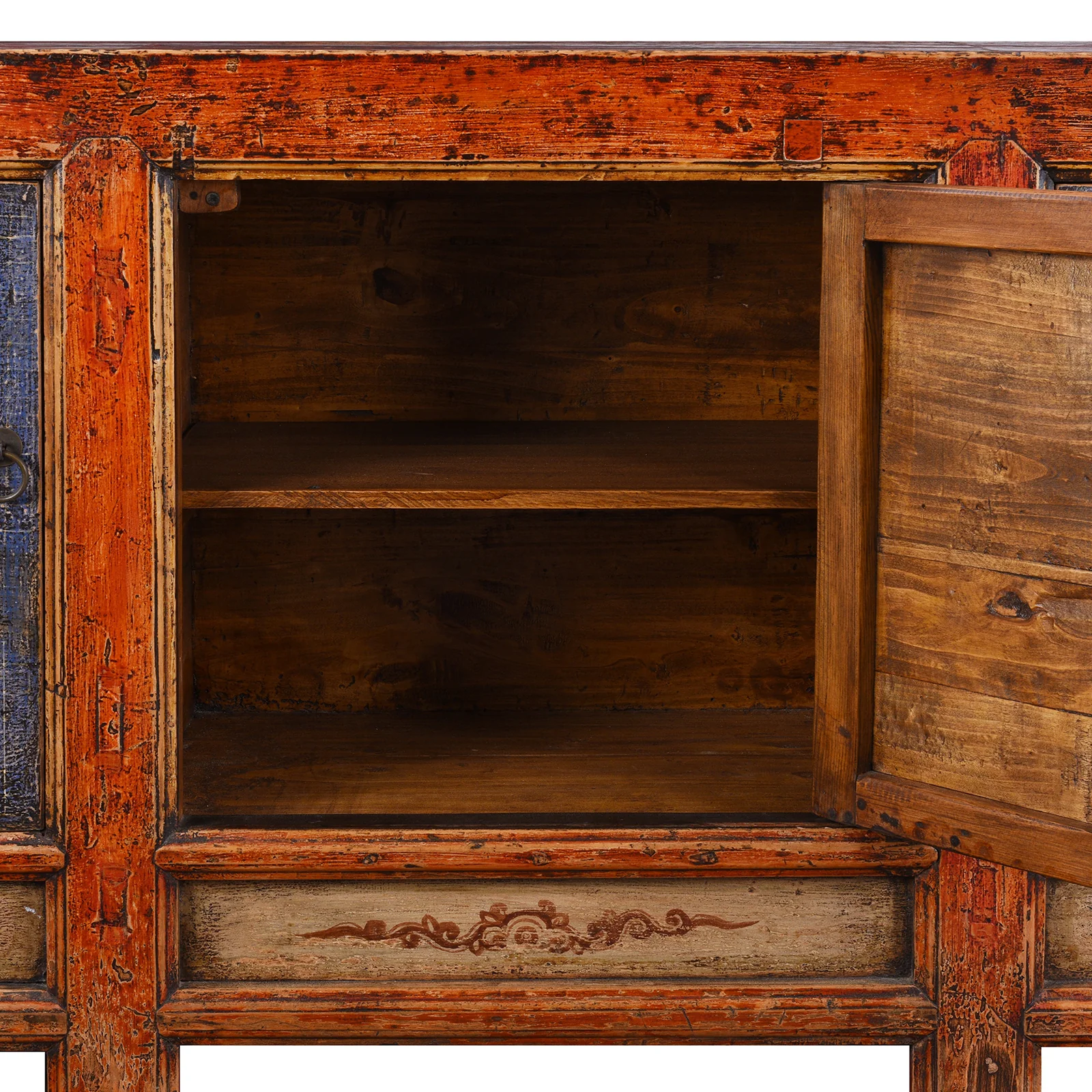 Painted Qinghai Sideboard - 19th Century - Image 9