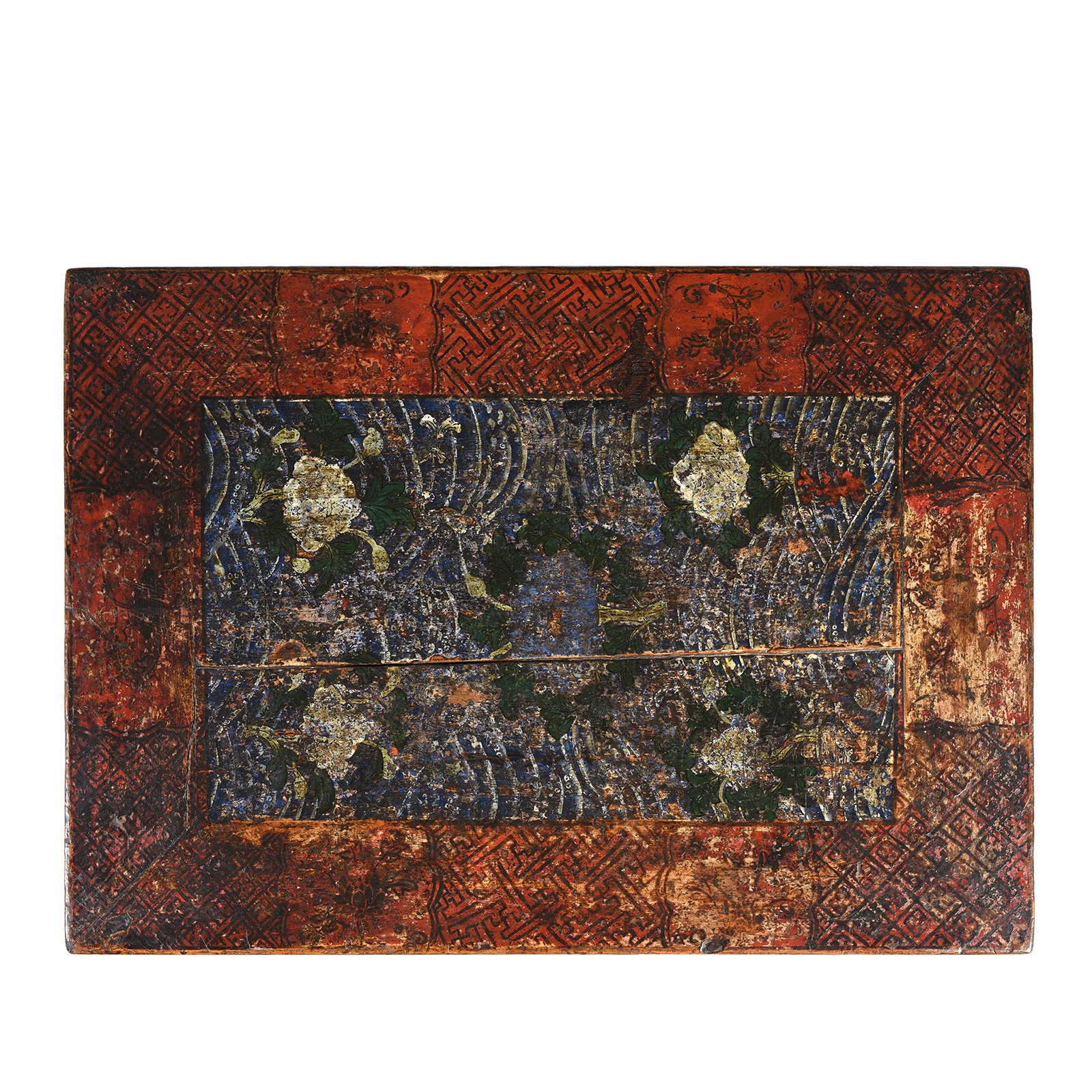 Painted Prayer Table from Mongolia - 19th Century - Image 2