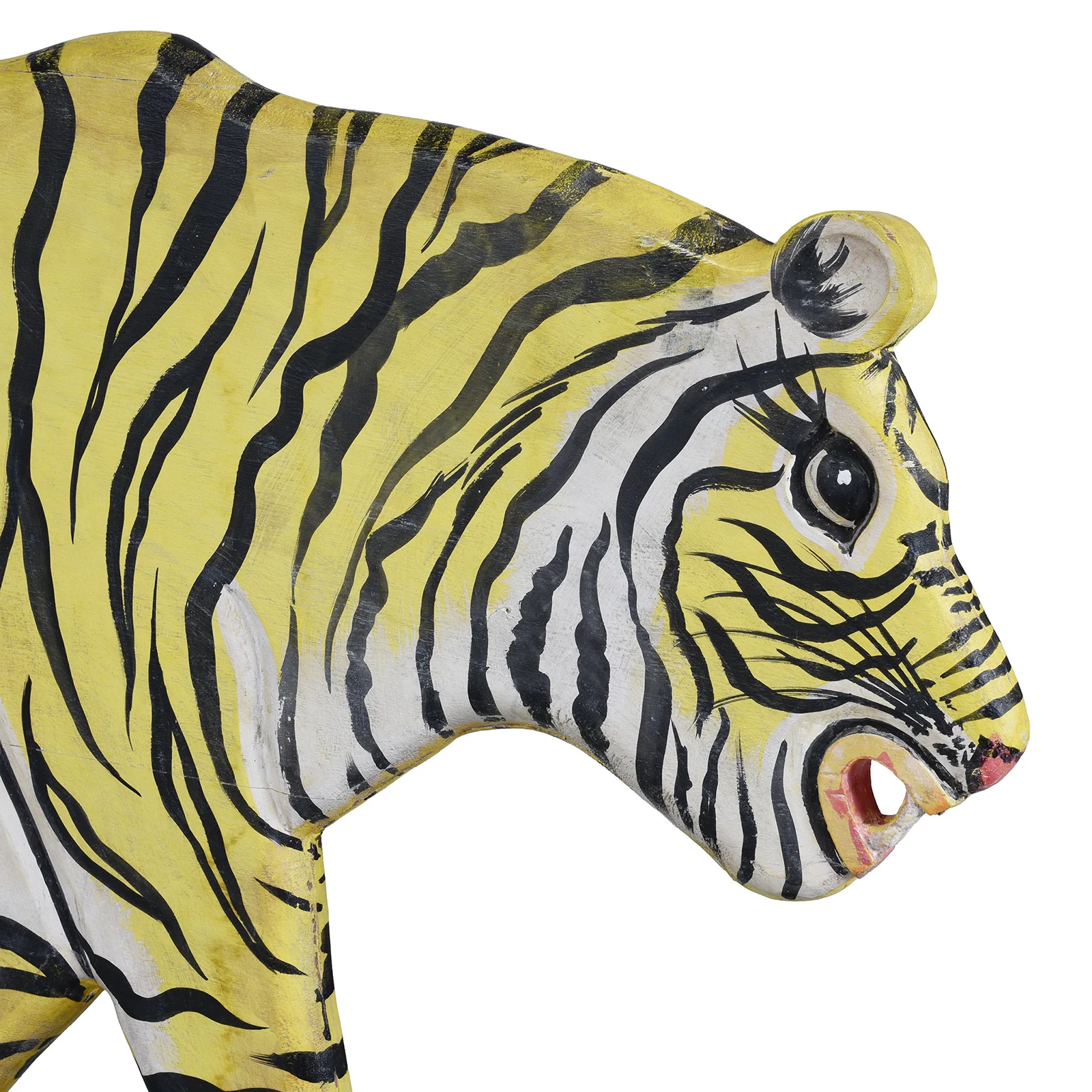Jade Jagger's Painted 'Pull-along' Tiger - Ca 1960 - Image 4