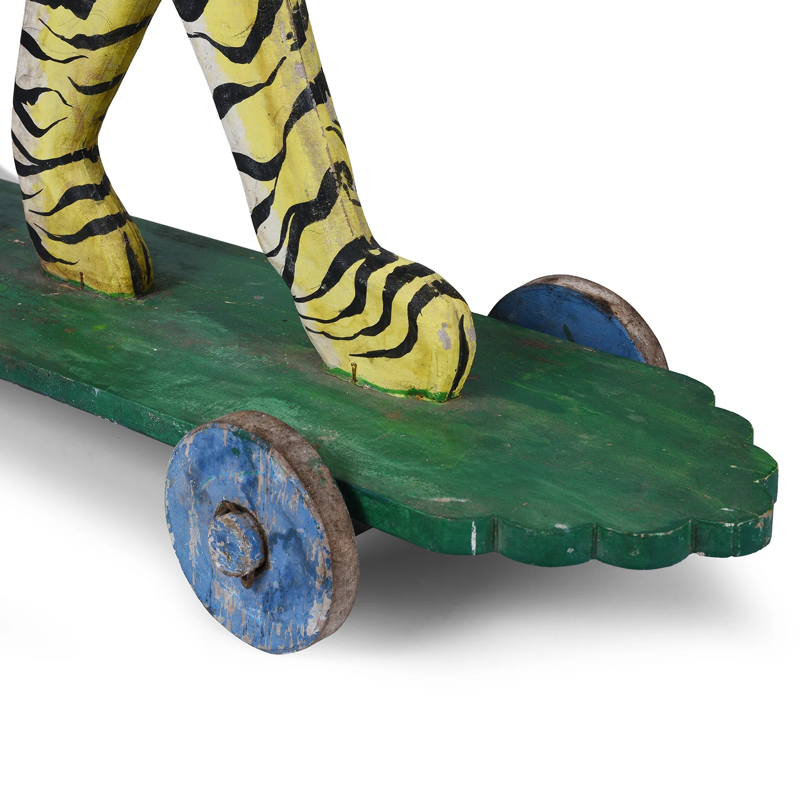 Jade Jagger's Painted 'Pull-along' Tiger - Ca 1960 - Image 5
