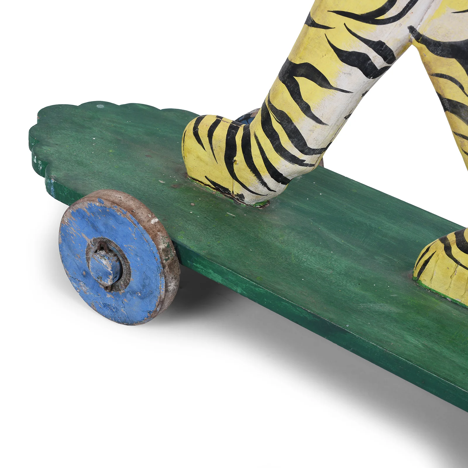 Jade Jagger's Painted 'Pull-along' Tiger - Ca 1960 - Image 6
