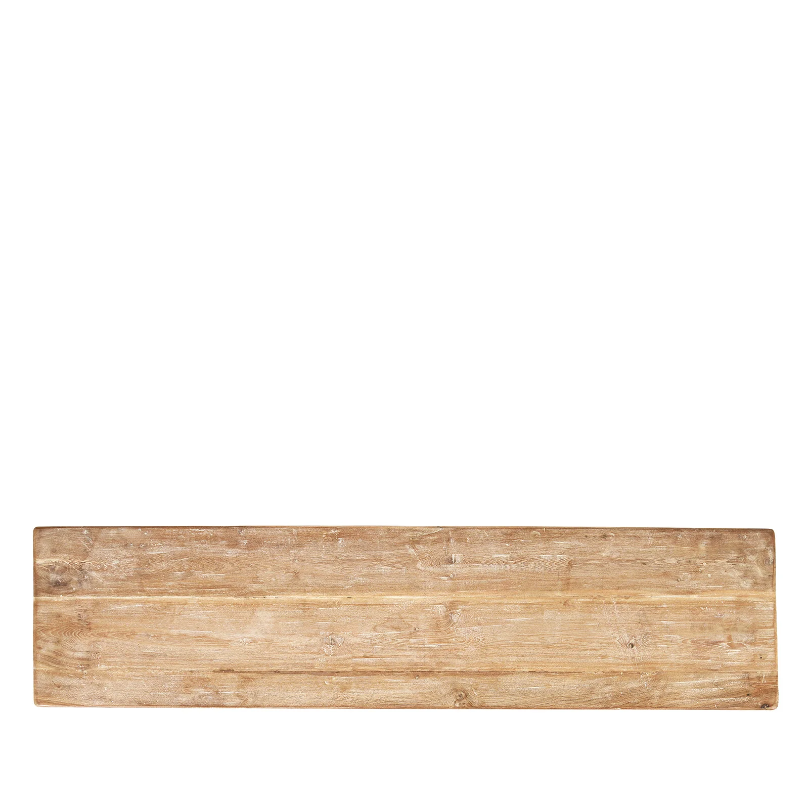 Painted Console Table Made From Reclaimed Teak - Image 5