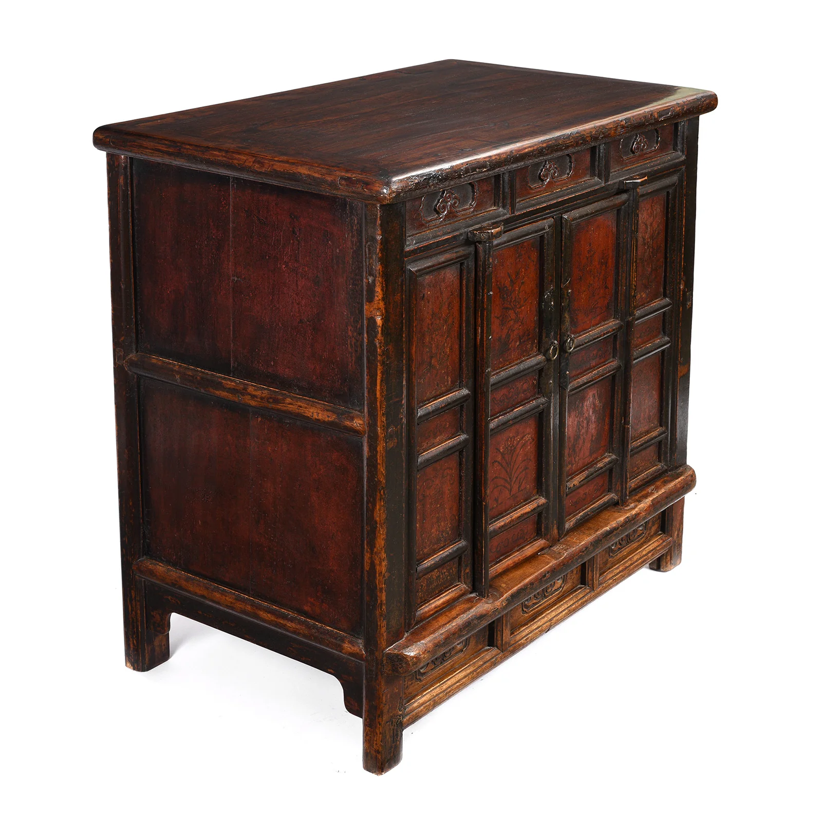 Painted Side Cabinet From Shanxi - 19thC - Image 3