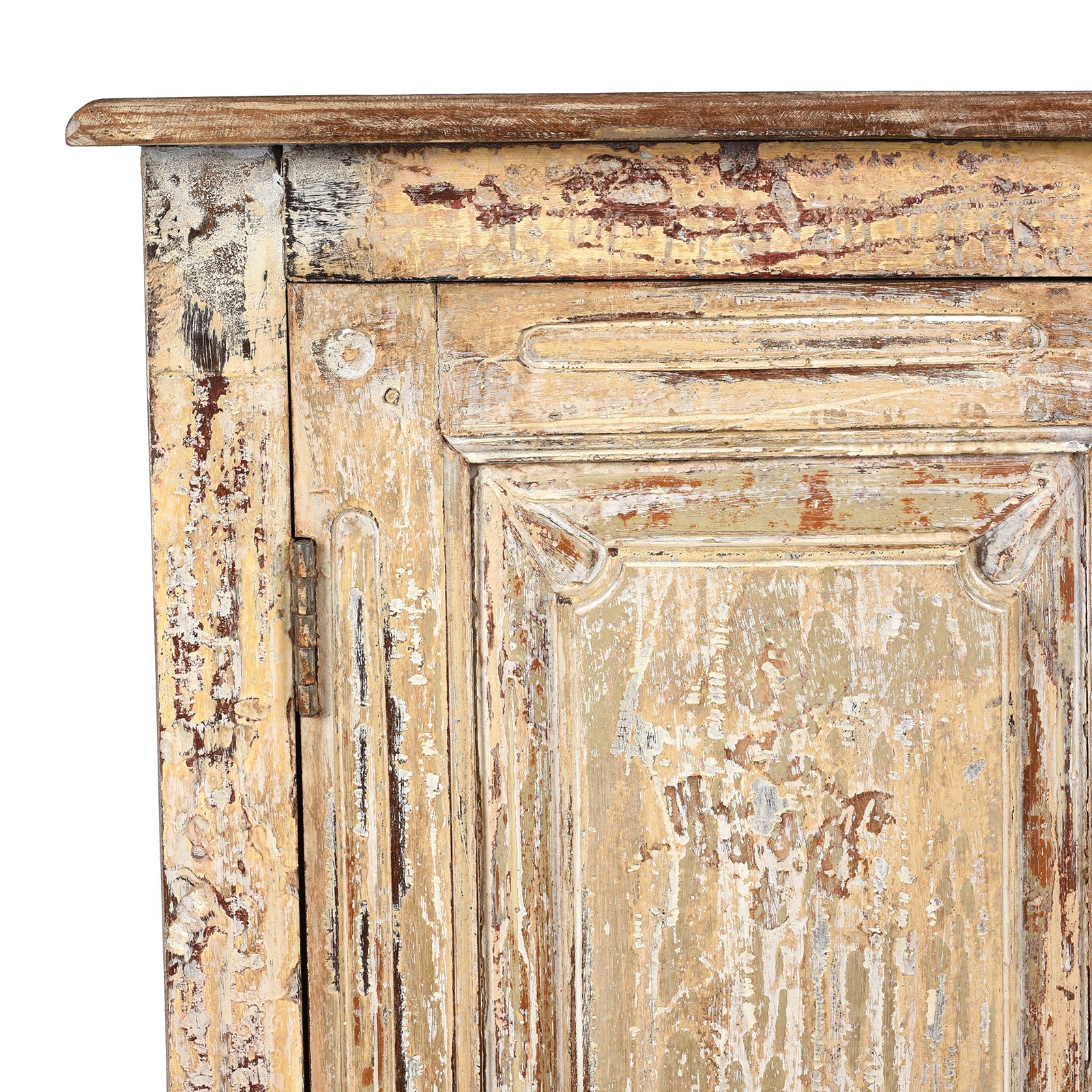 Painted Side Cabinet Made From Reclaimed Teak - Image 2