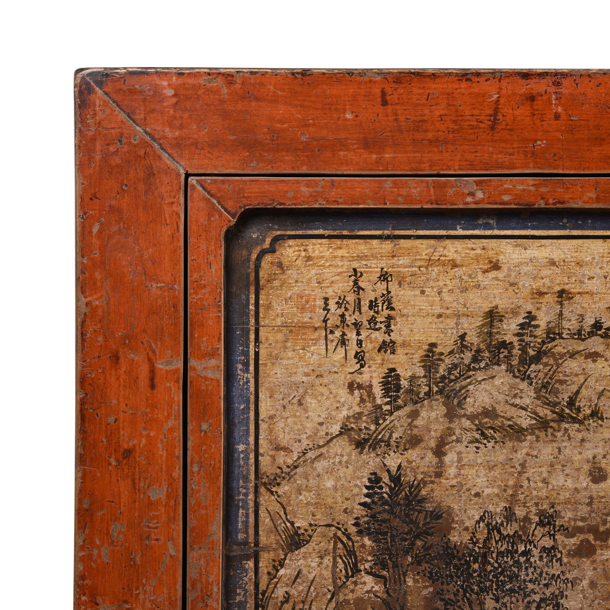 Painted Sideboard From Mongolia - 18thC - Image 2