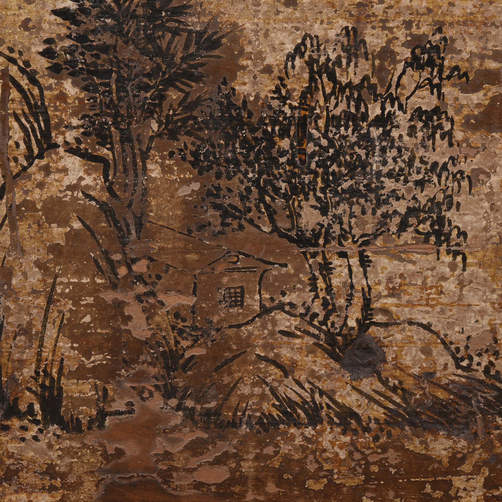 Painted Sideboard From Mongolia - 18thC - Image 9