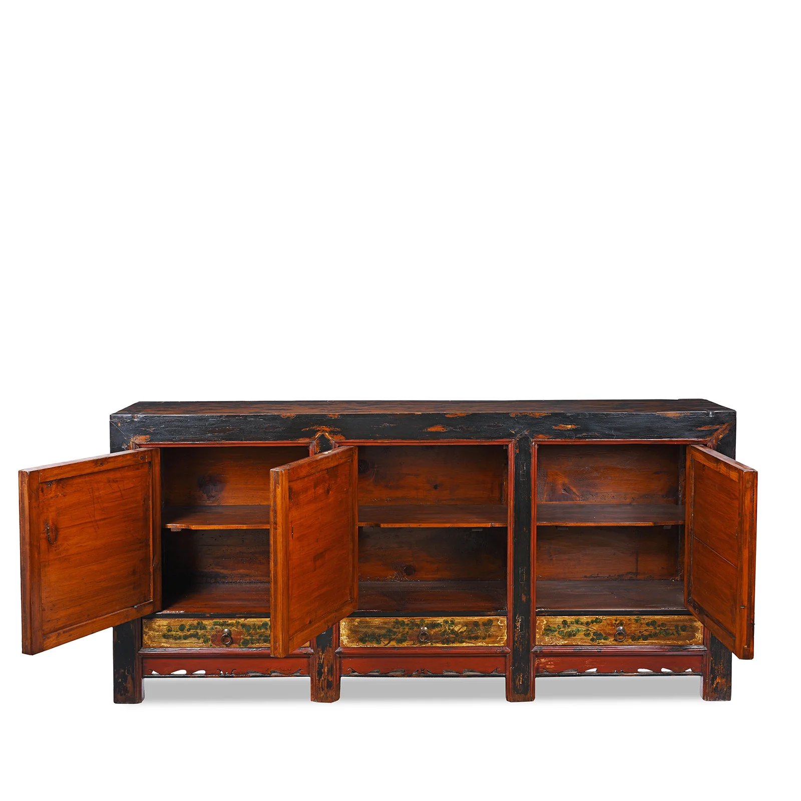 Painted Sideboard From Mongolia - 19th Century - Image 7