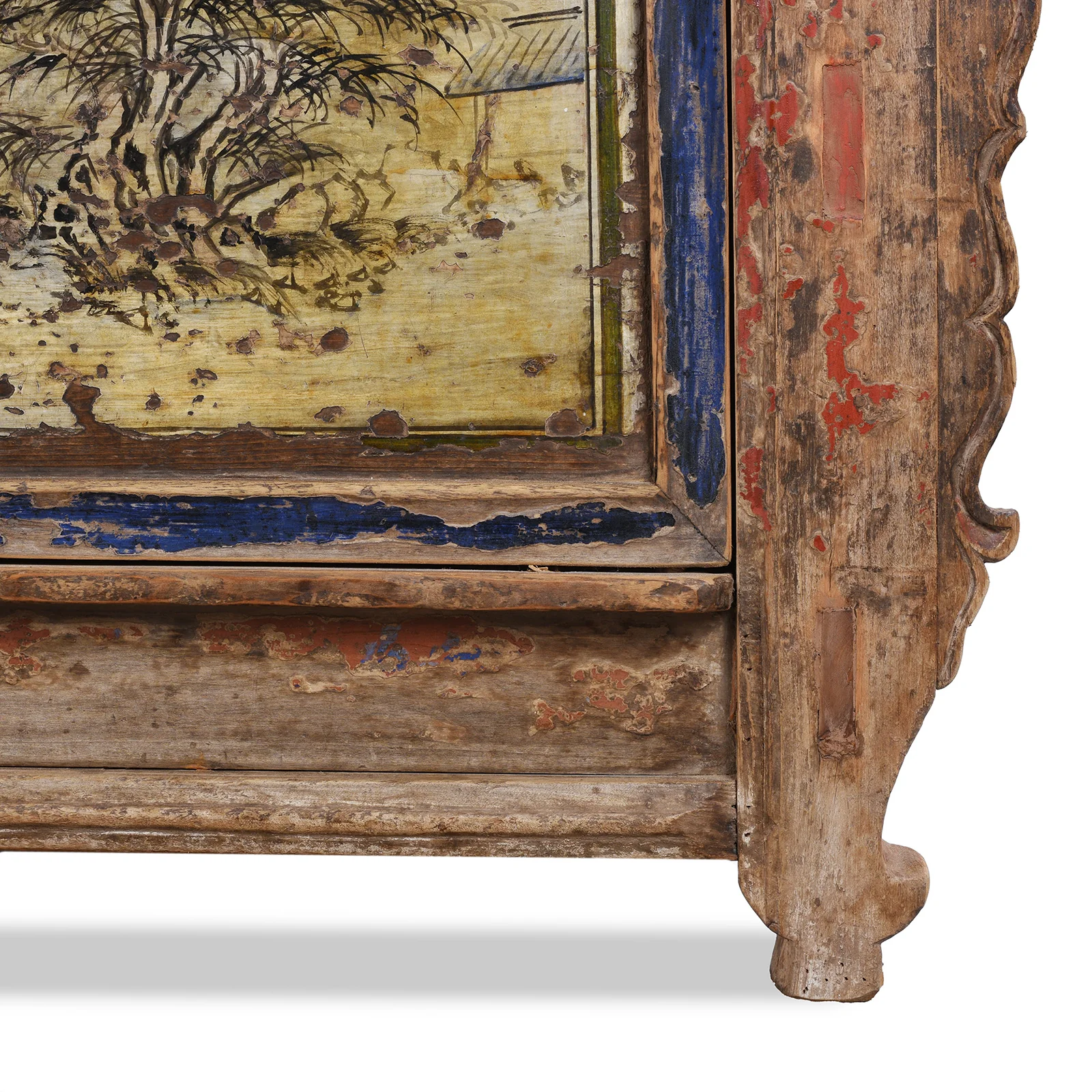 Painted Sideboard From Qinghai Province - 19th Century - Image 10