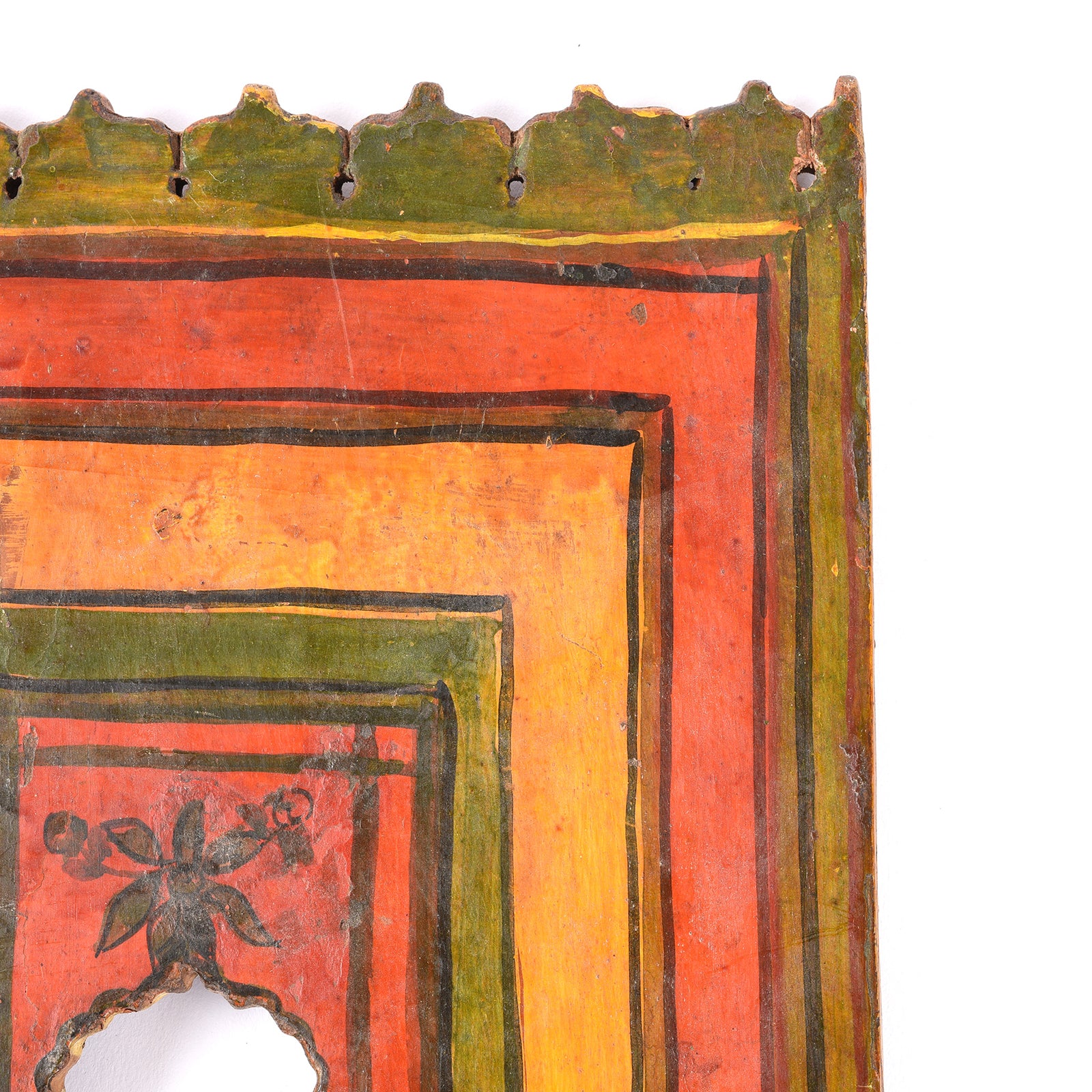 Painted Teak Book Stand From Bikaner - 19thC - Image 5