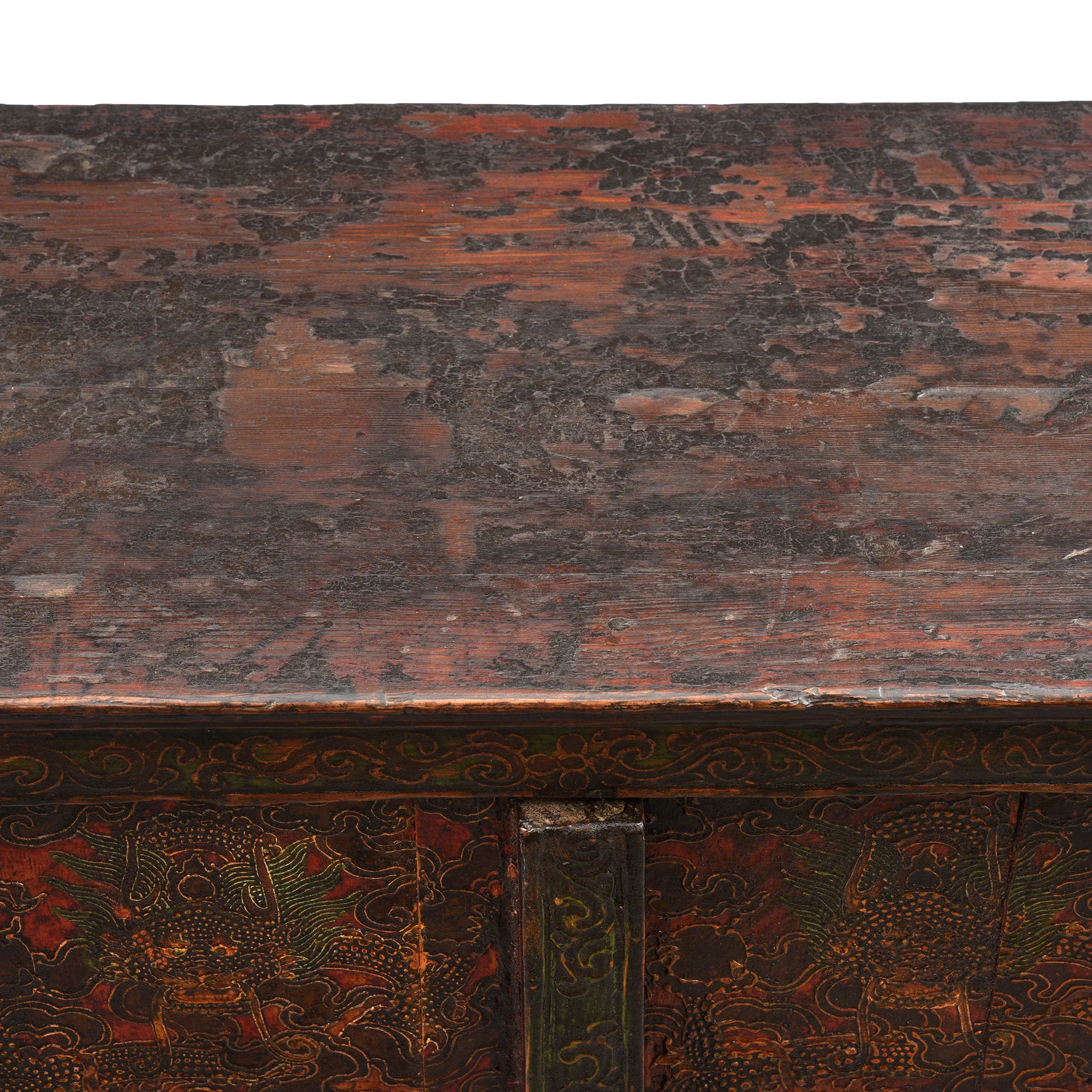 Painted Tibetan Altar Cabinet - Early 19th Century - Image 6