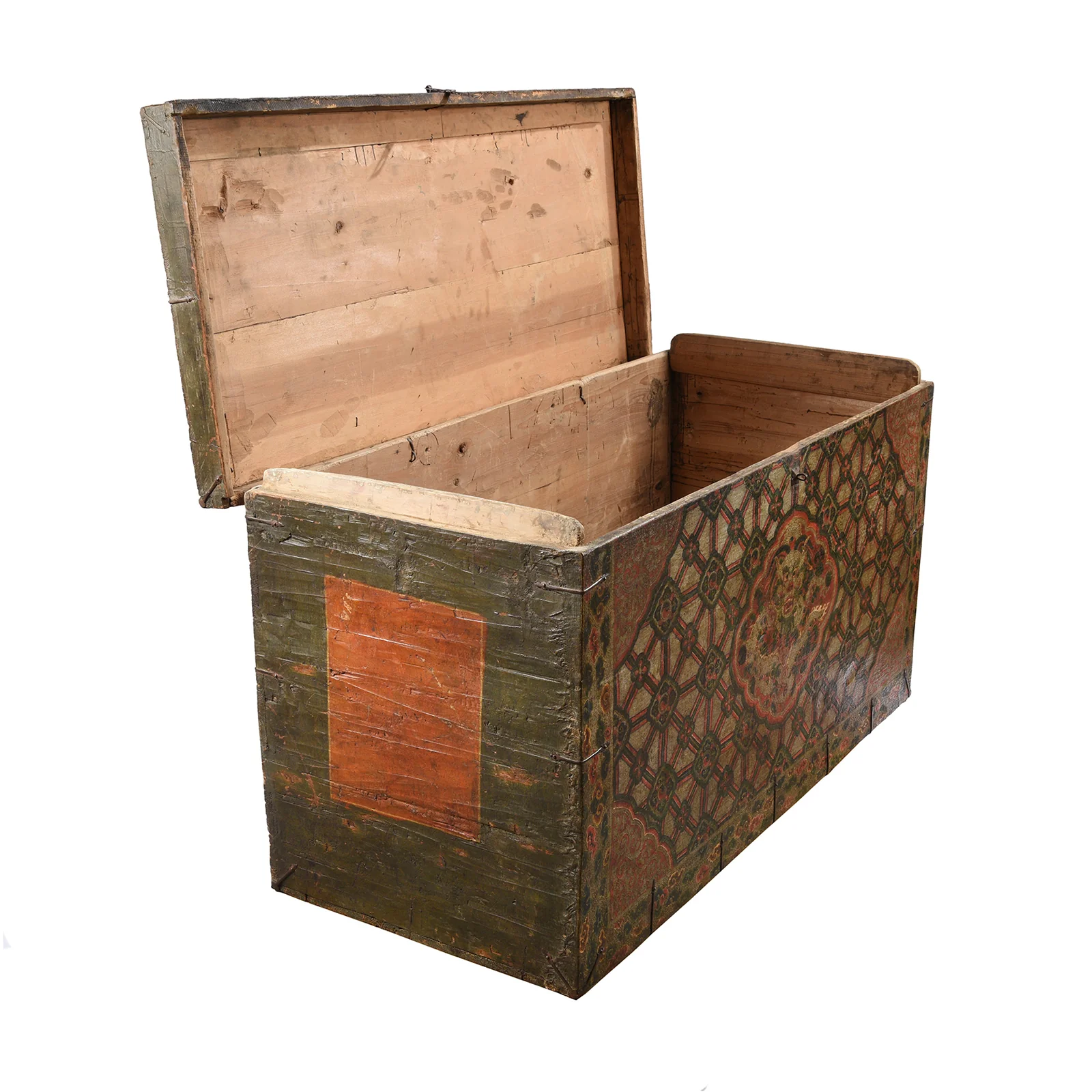 Silvered Tibetan Dragon Storage Chest - 18th Century - Image 7