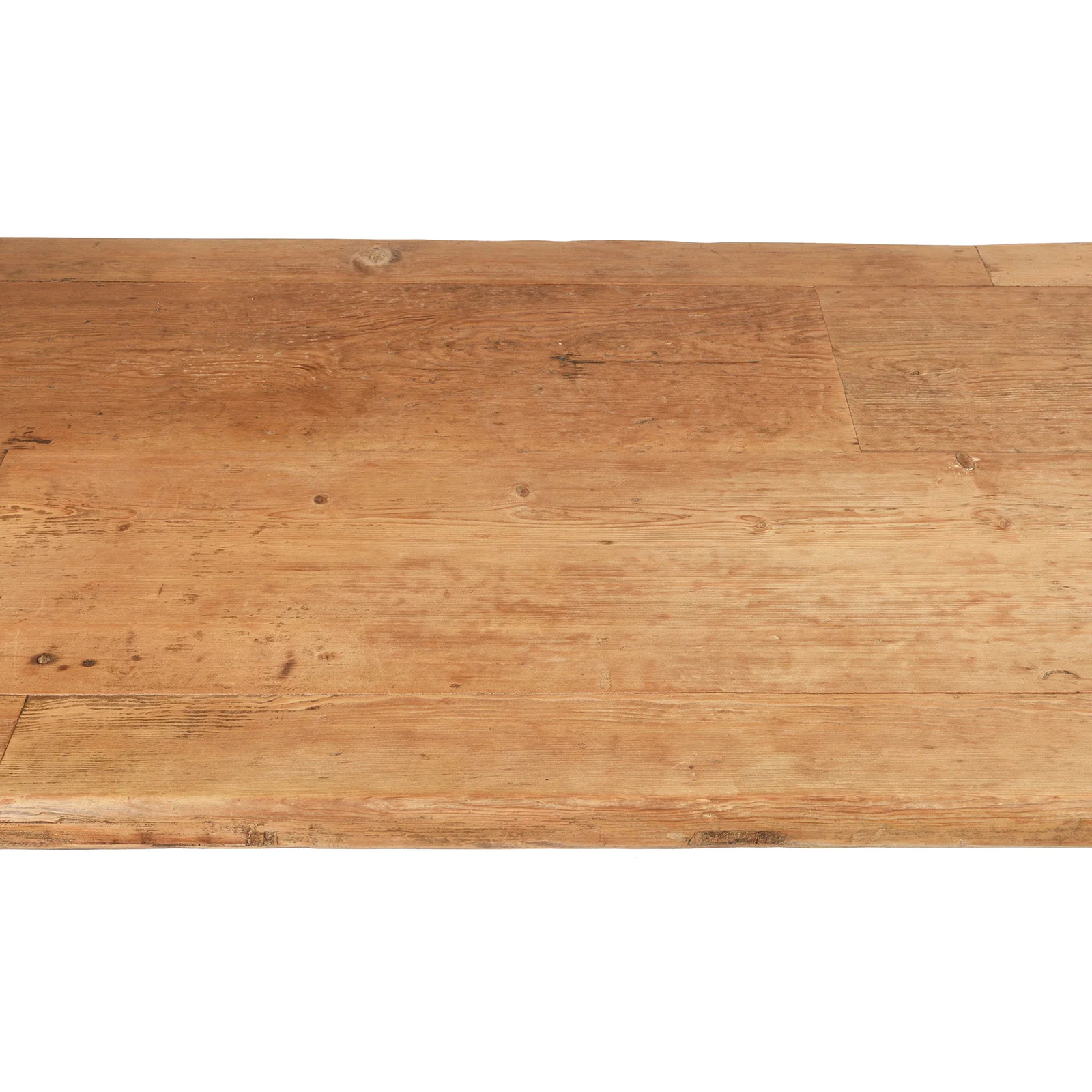 Trestle Dining Table Made From Old Pine - Image 7