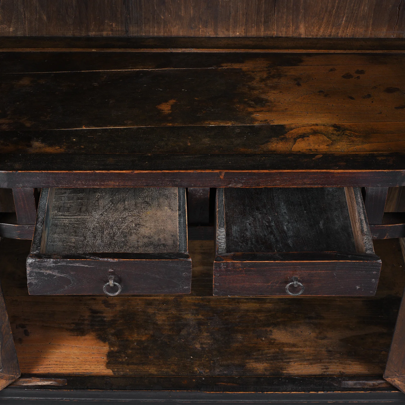 Black Lacquer Cabinet From Shanxi - 19th Century - Image 7