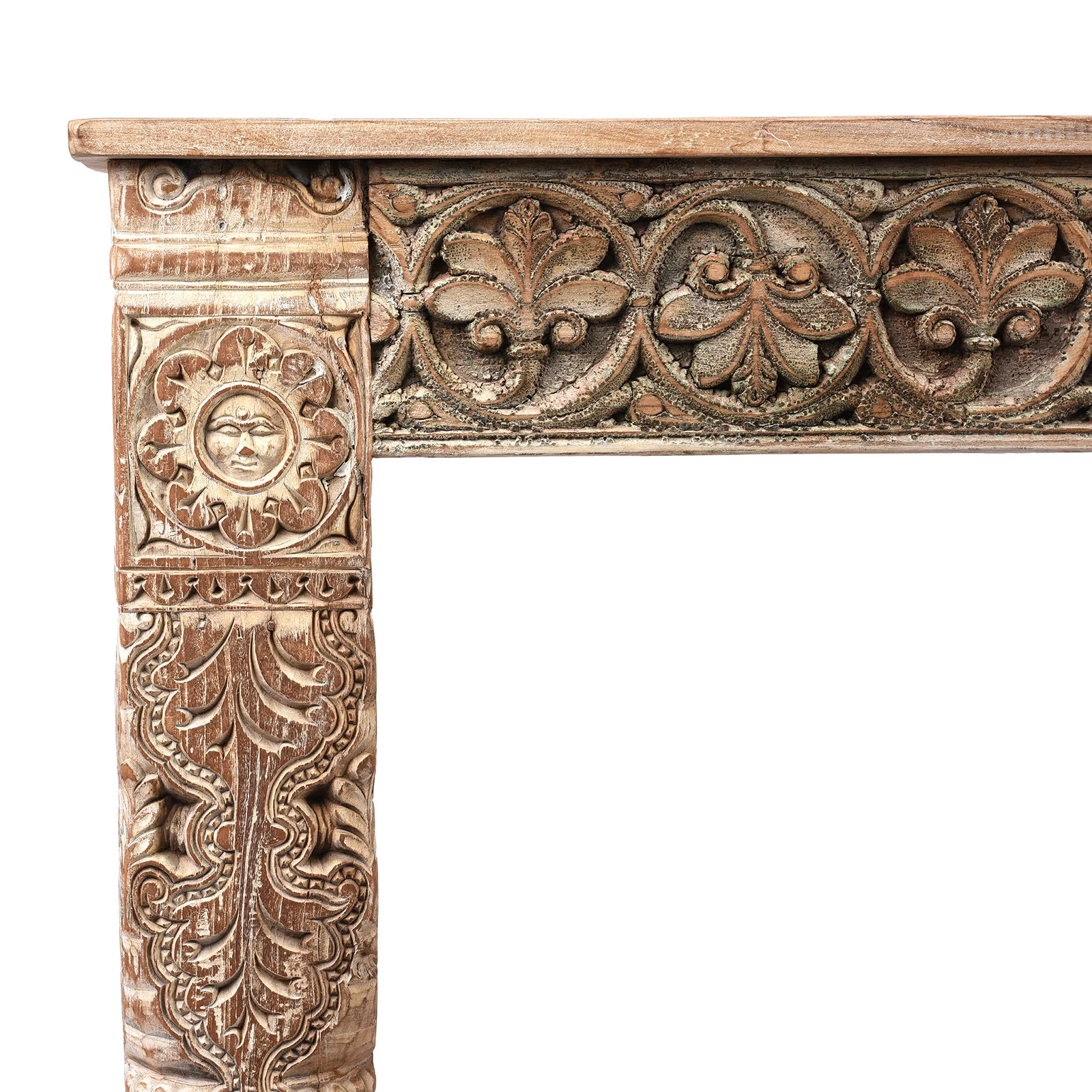 Console Table Made From Reclaimed Teak - Image 2