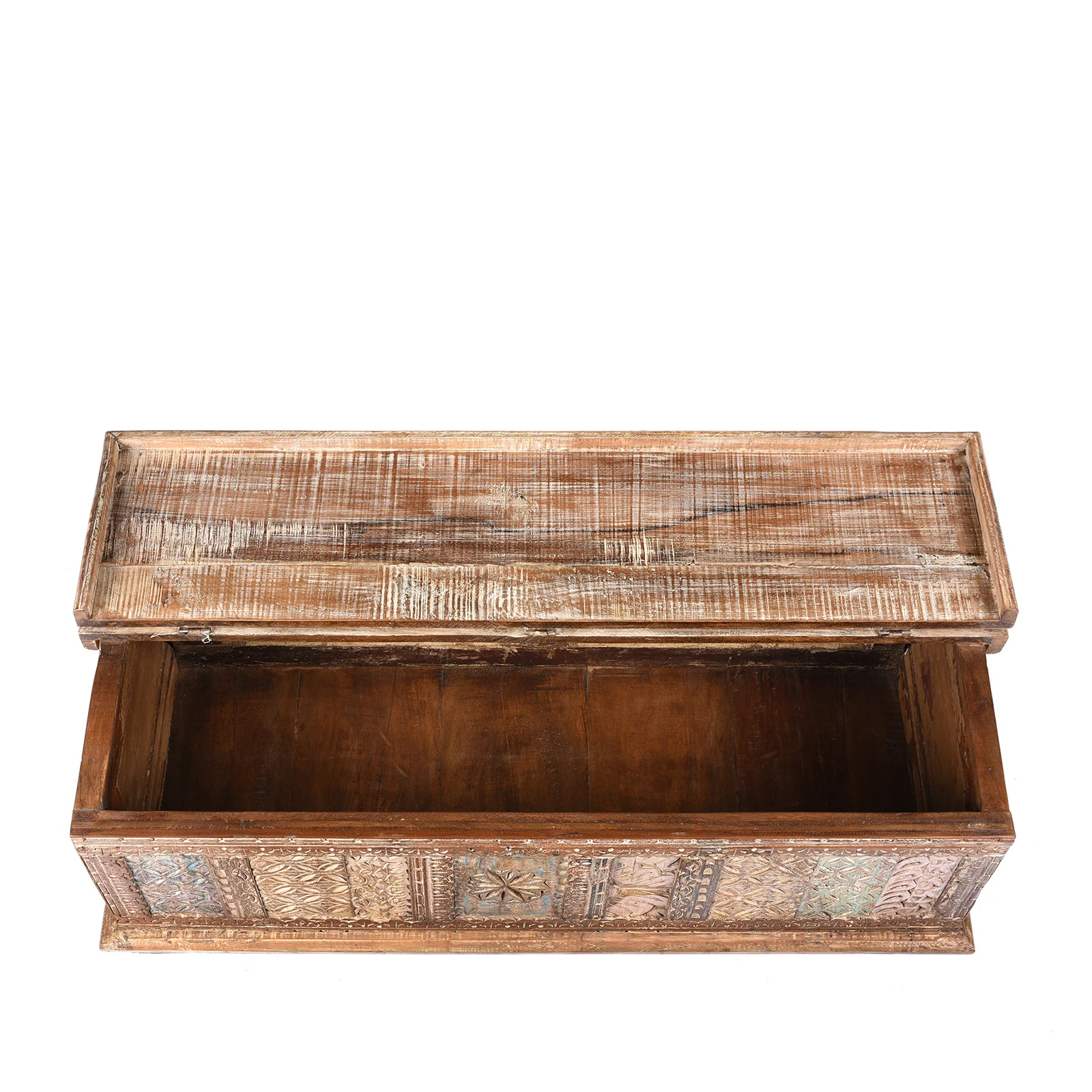 Blanket Chest Made from Reclaimed Teak - Image 5
