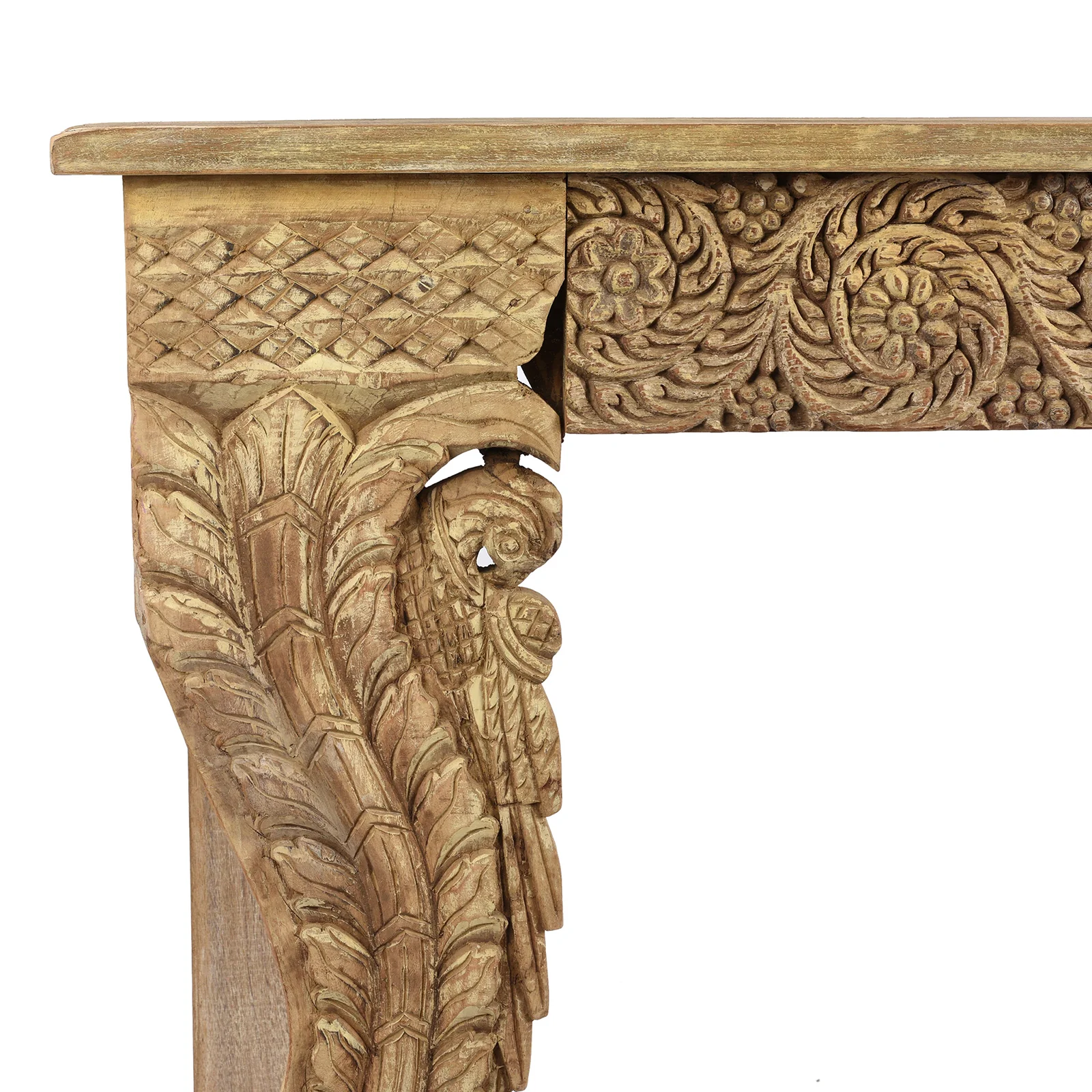 Reclaimed Teak Console Table - Image 3