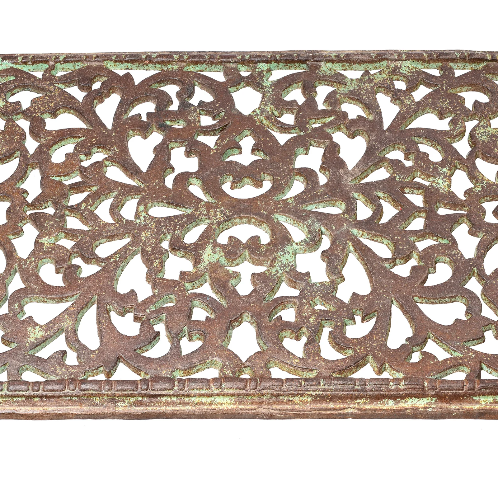 Rectangular Outdoor Cast Iron Coffee Table - Image 4