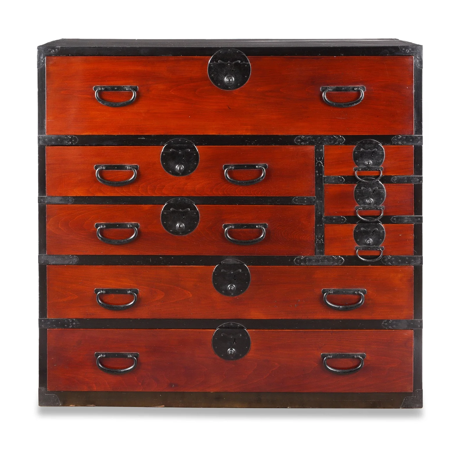 Lacquered Japanese Kansai Isho Dansu - Meiji Era - Image 2