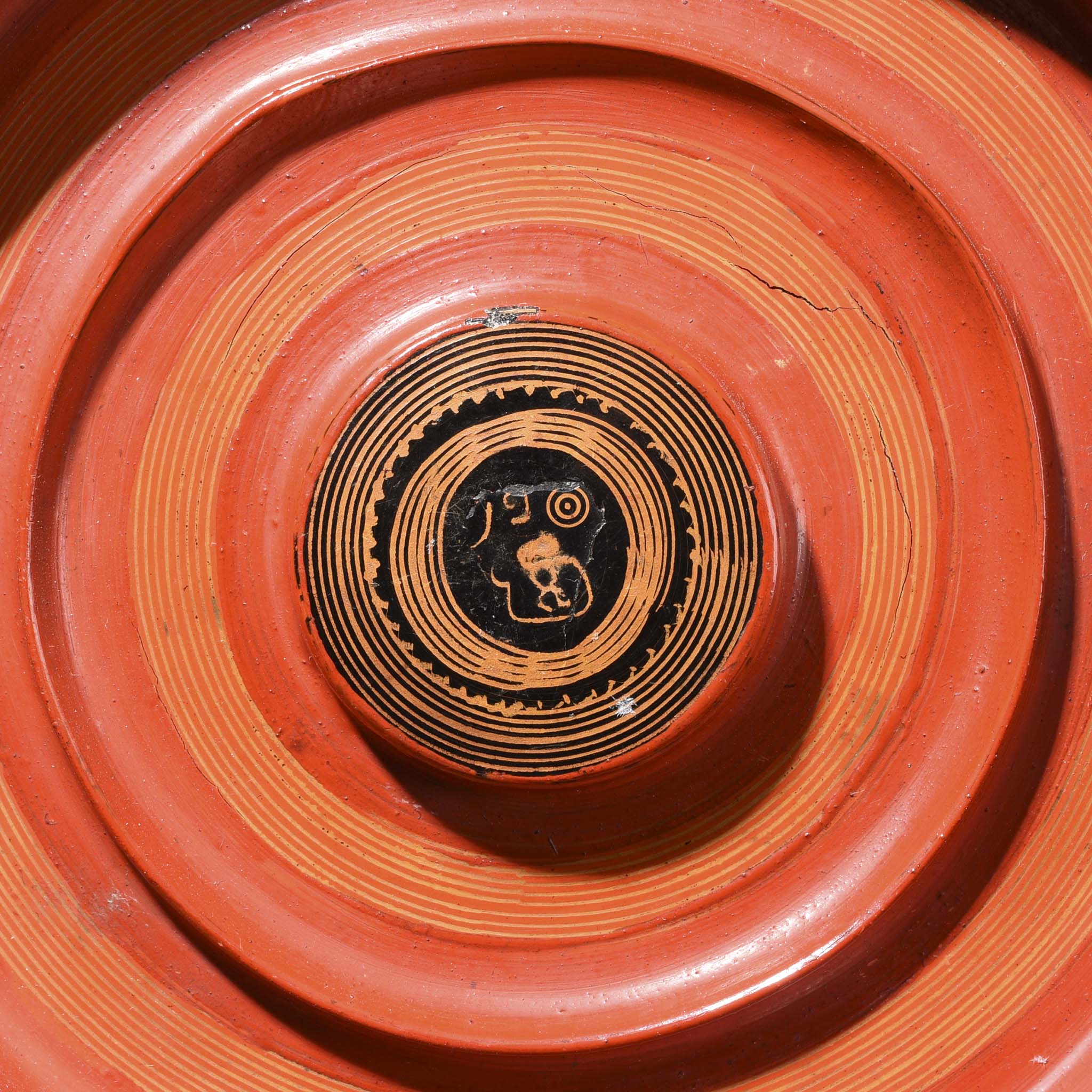 Red Lacquer Burmese Betel Box - Ca 1920 - Image 6