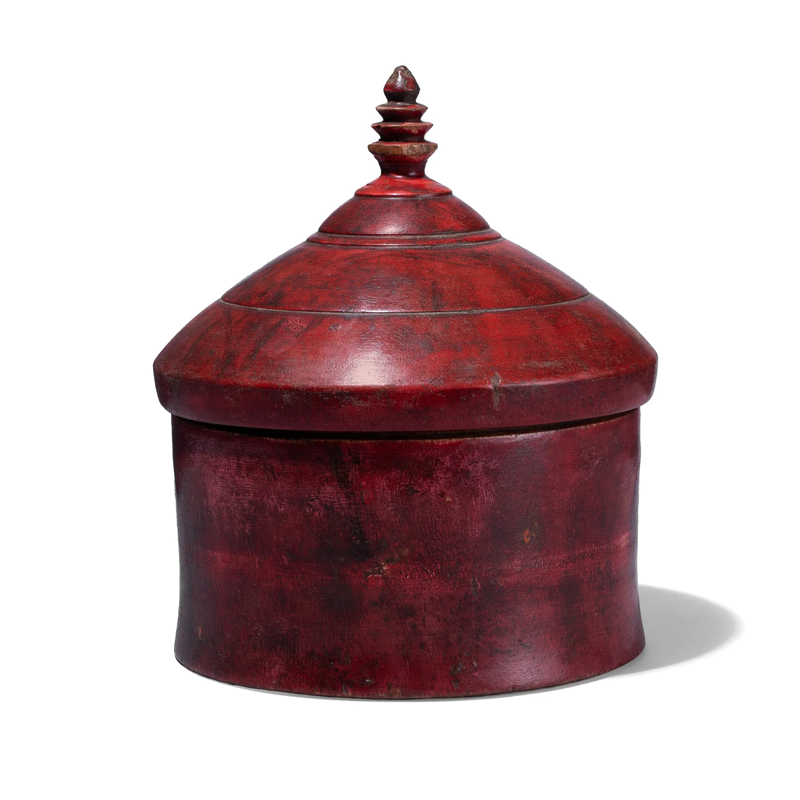 Lacquer Pot From Uttar Pradesh - Ca 1930's