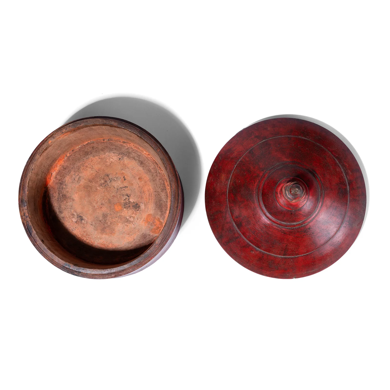 Lacquer Pot From Uttar Pradesh - Ca 1930's - Image 4