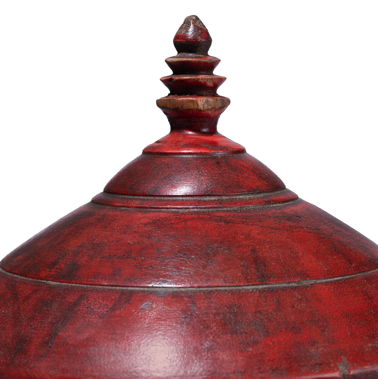 Lacquer Pot From Uttar Pradesh - Ca 1930's - Image 5