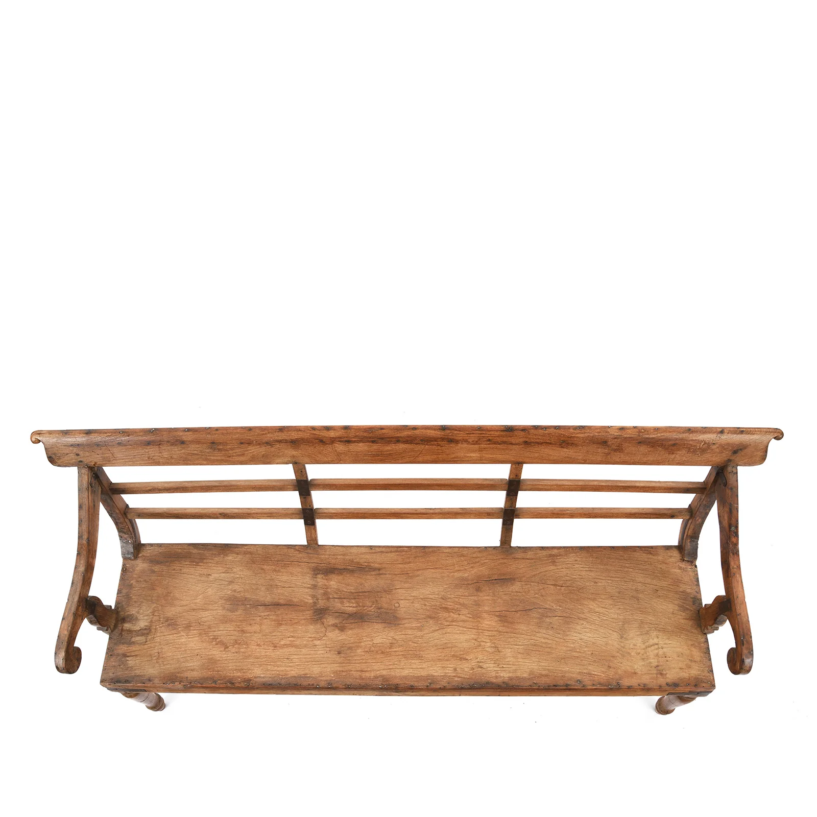 Regency Style Indian Teak Bench - 19th Century - Image 5