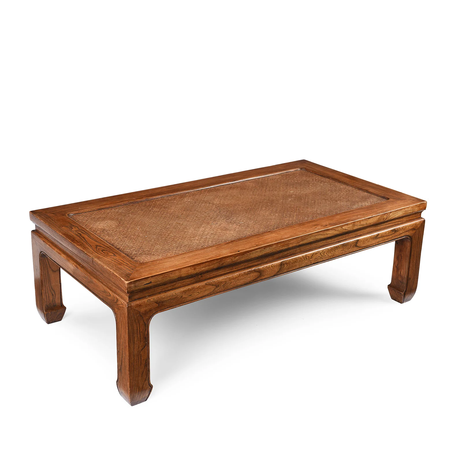 Reproduction Chinese Caned Coffee Table - Image 2