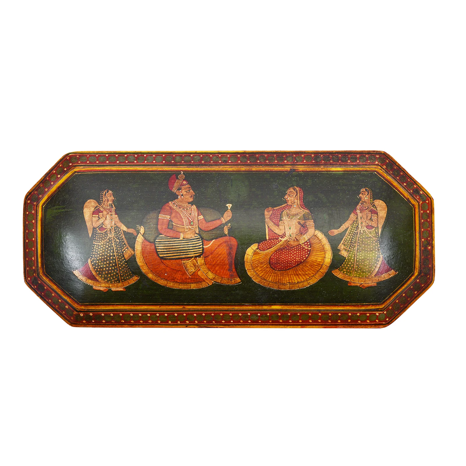 Indian Painted Pen Box - Image 3