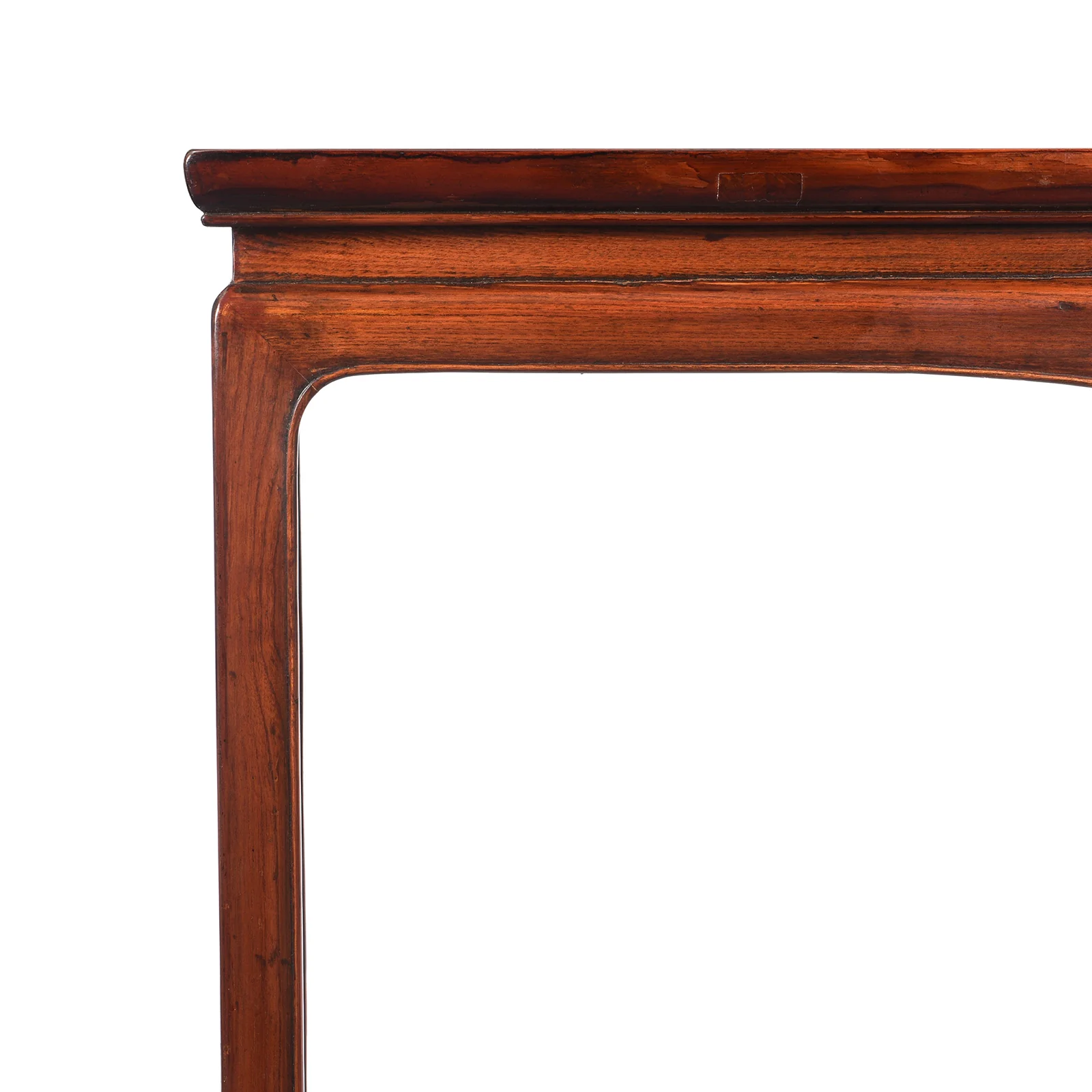 Chinese Red Elm Half Table - Late 20thC - Image 3