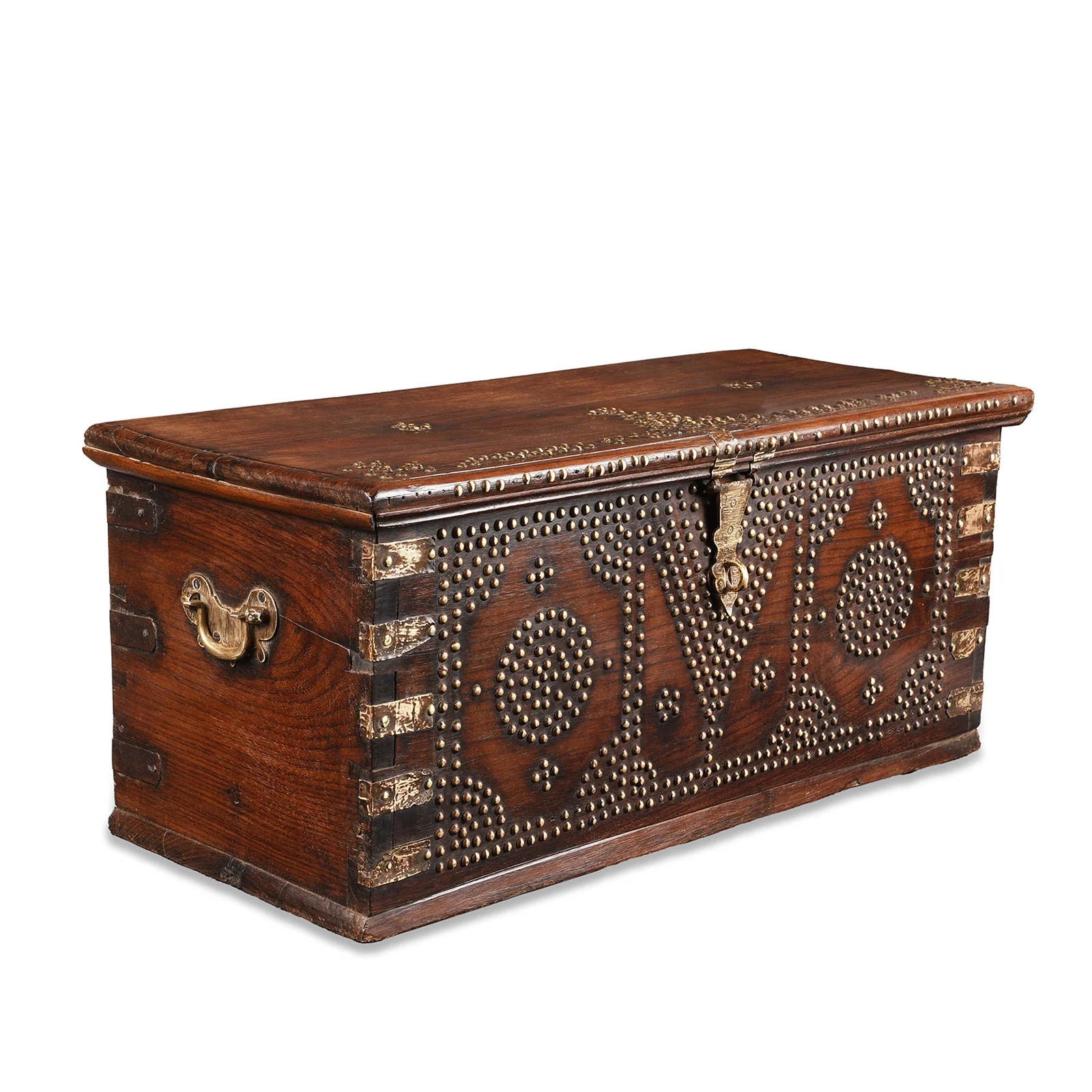 Rosewood Brass Studded 'Zanzibar' Chest - 19th Century - Image 2