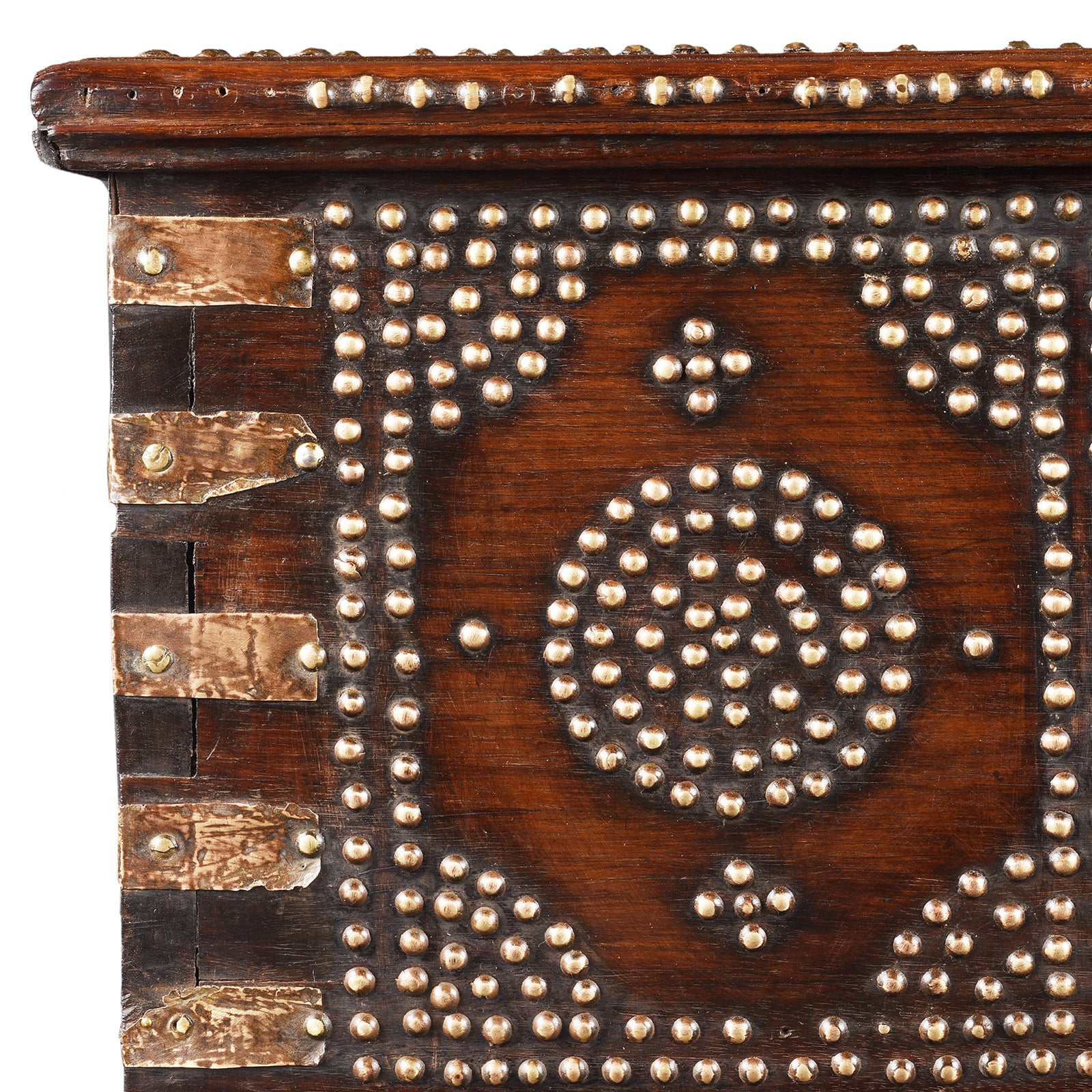 Rosewood Brass Studded 'Zanzibar' Chest - 19th Century - Image 3