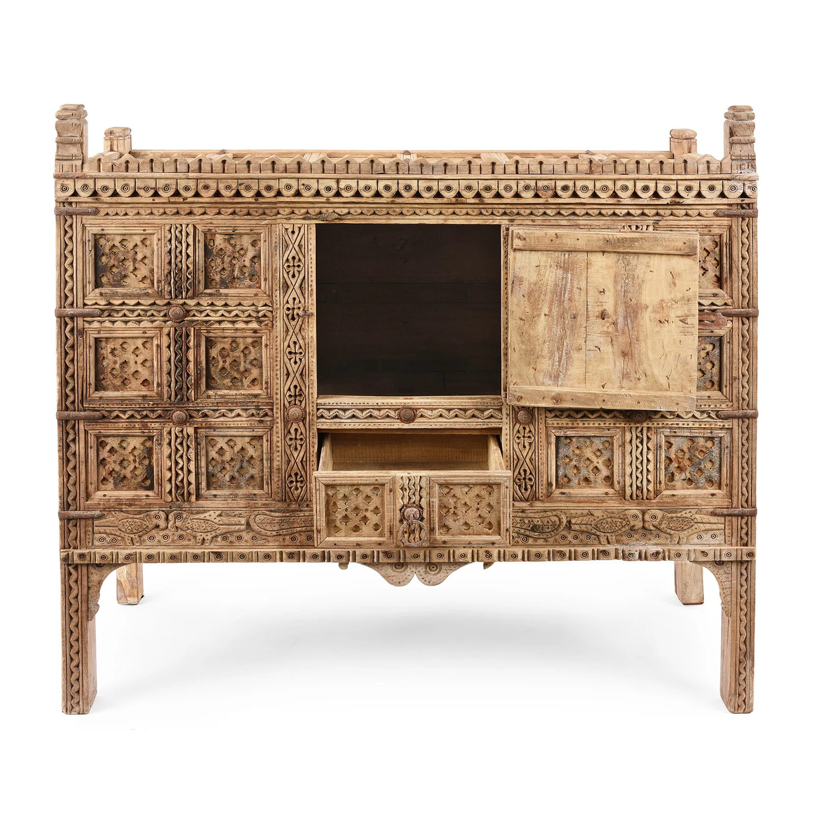 Rabari Damchiya Dowry Chest From Kutch - Ca 1920 - Image 2