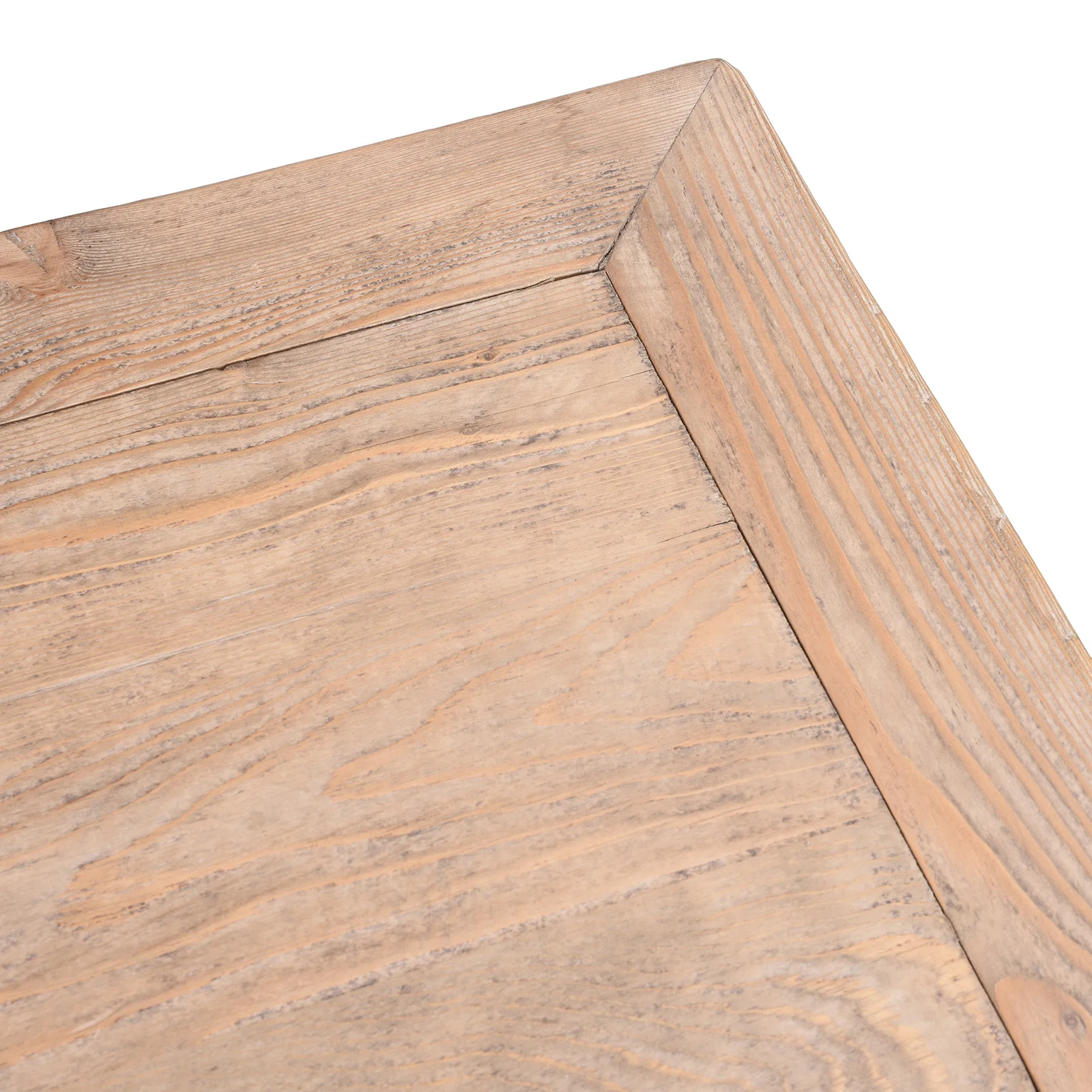 Long Rustic Console Table With Shelf - Image 7