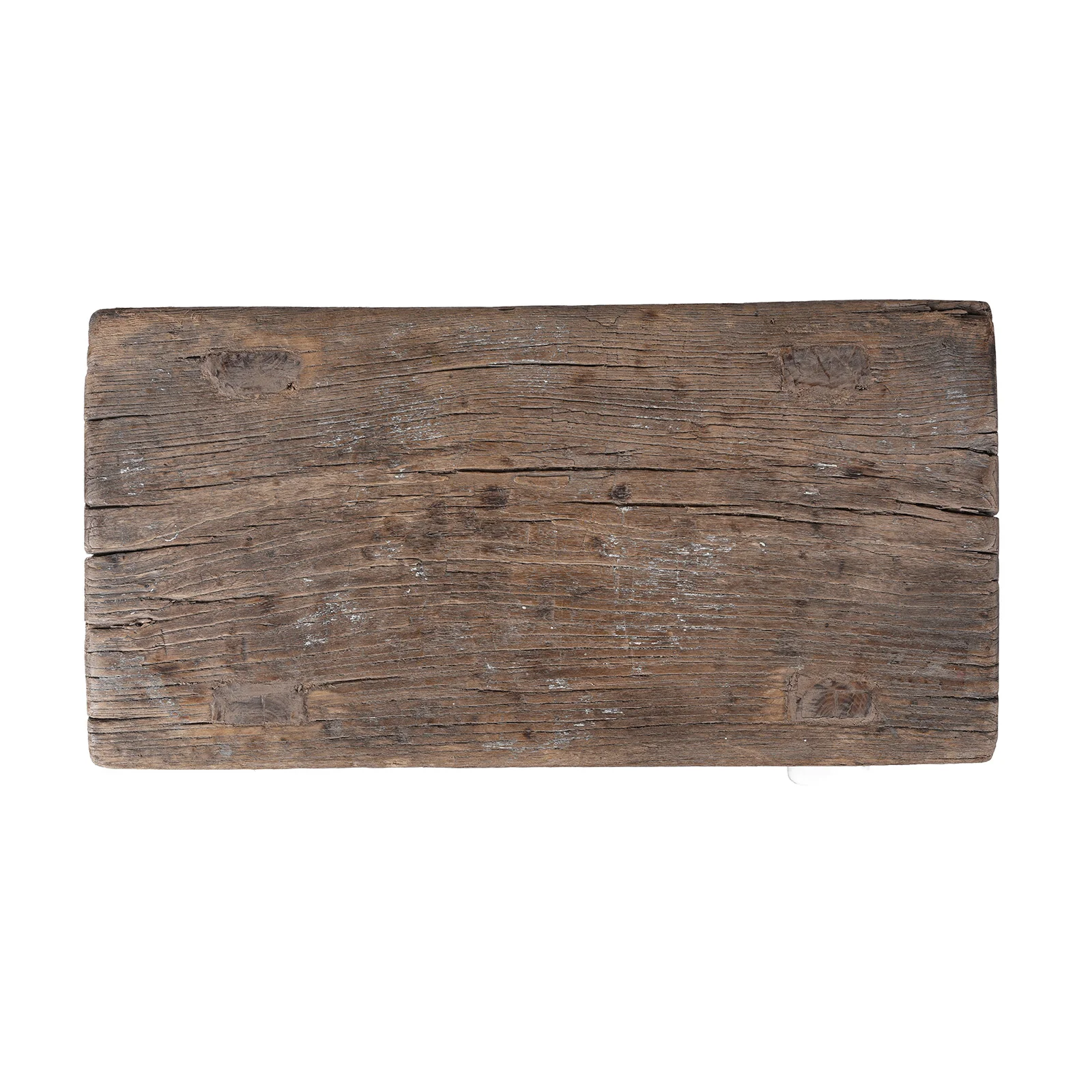 Rustic Low Farmhouse Stool From Shanxi - 19th Century - Image 3