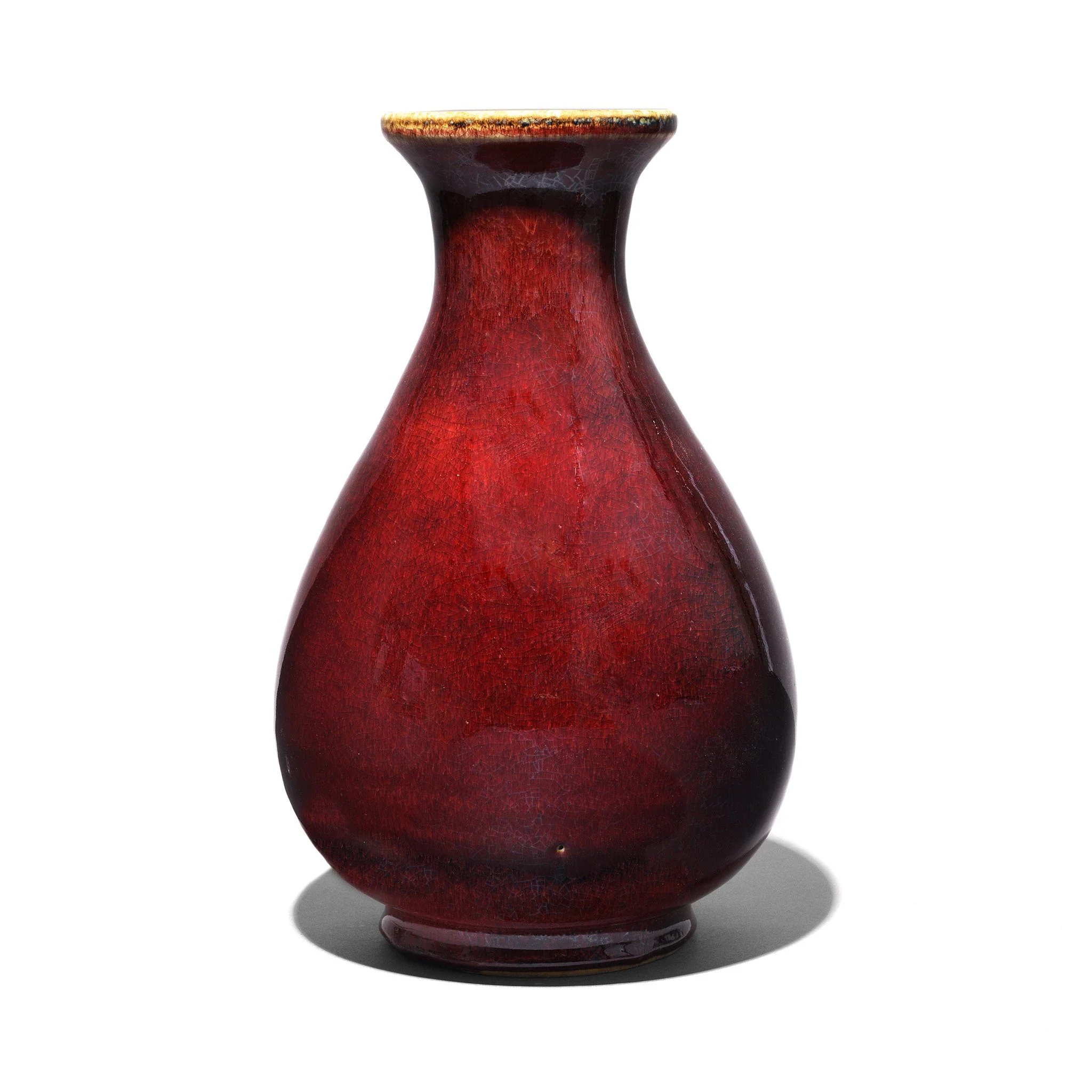Sang De Boeuf Porcelain Flower Vase