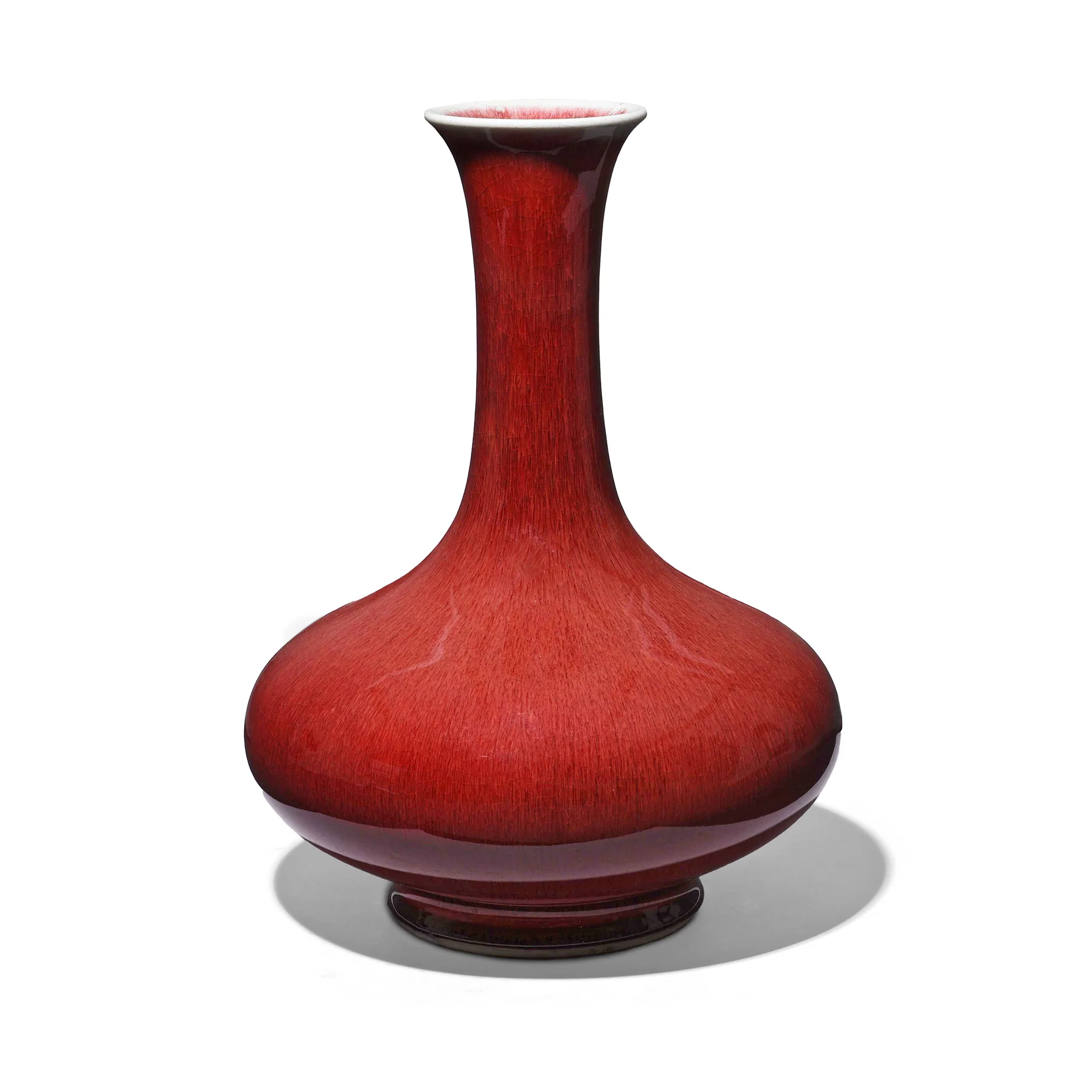 Sang De Boeuf Porcelain Tianqiuping Vase