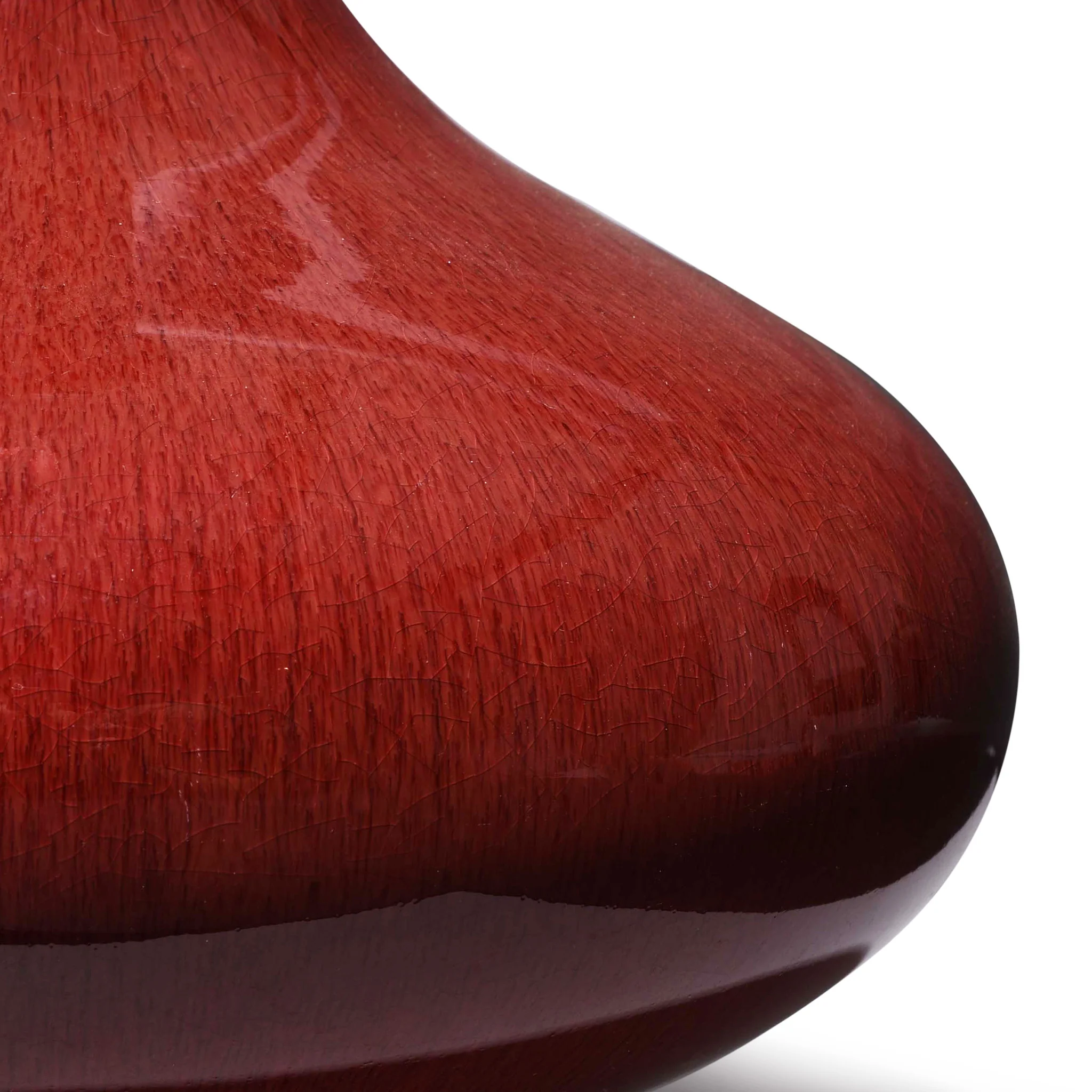 Sang De Boeuf Porcelain Tianqiuping Vase - Image 4