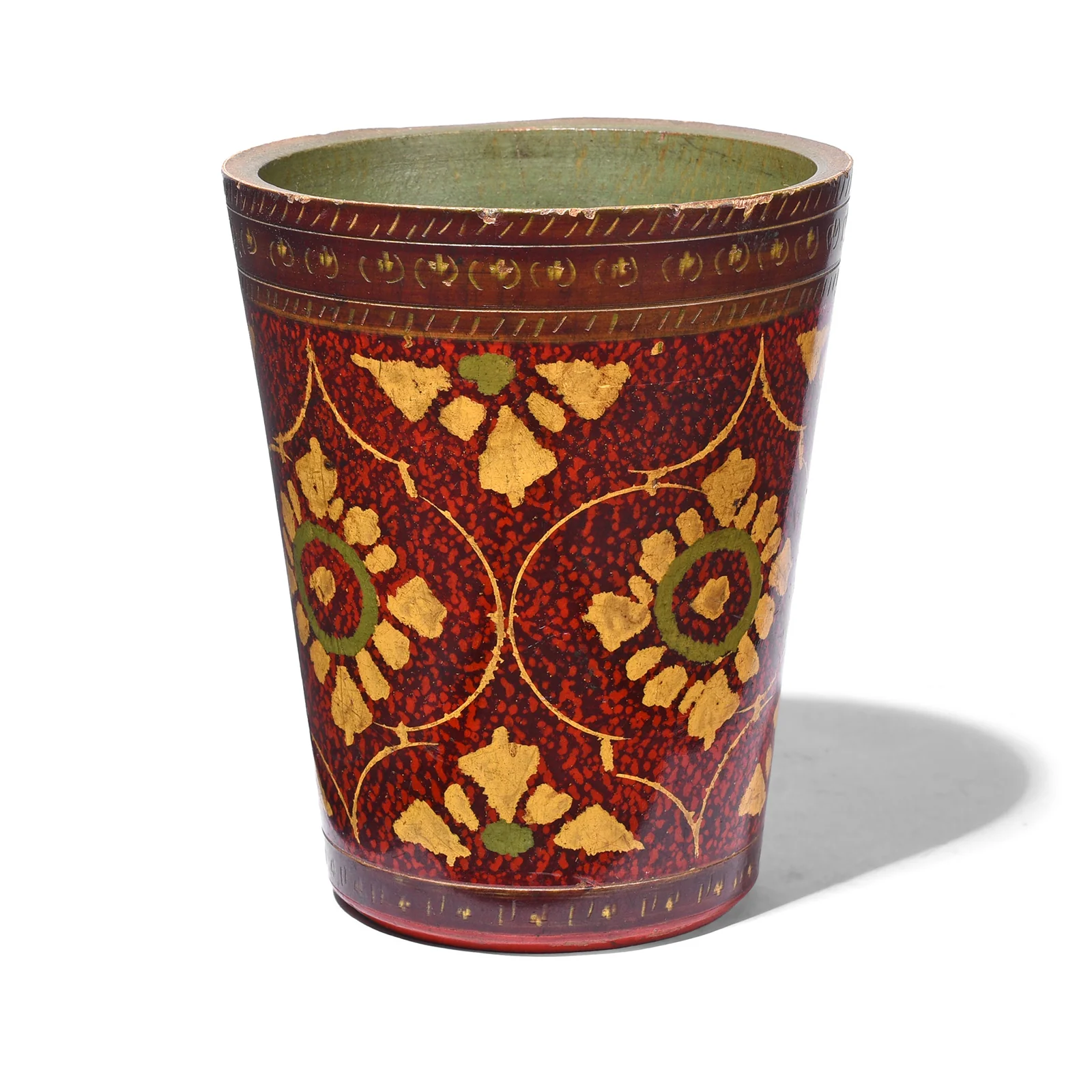 Spotted Lacquer Beaker From Barmer - 19th Century - Image 3