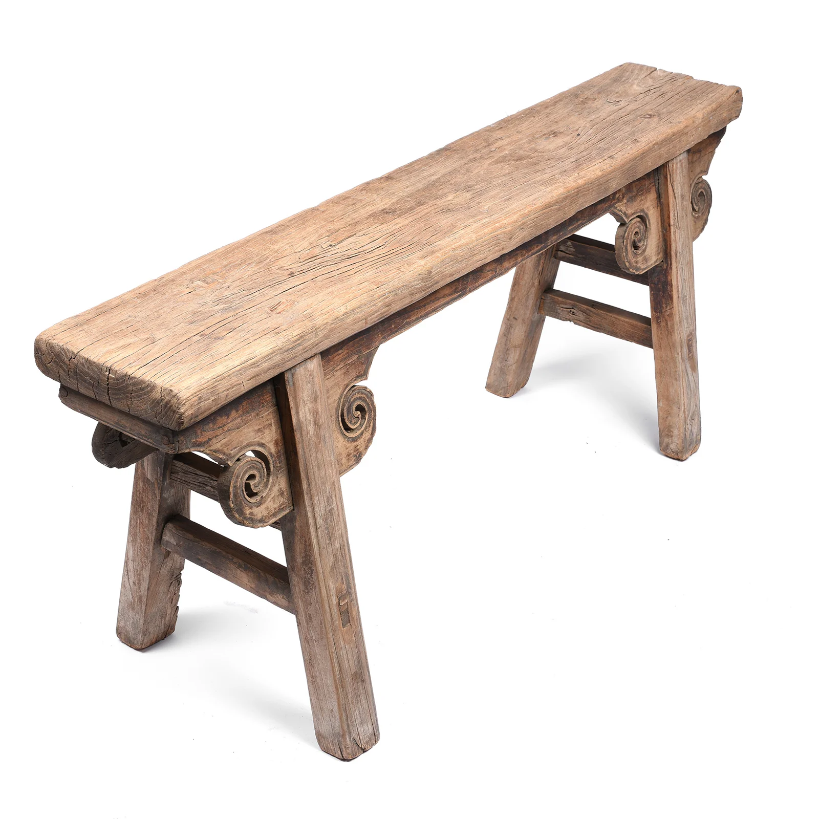Spring Bench From Shanxi Province - Ca 100 Yrs Old - Image 5