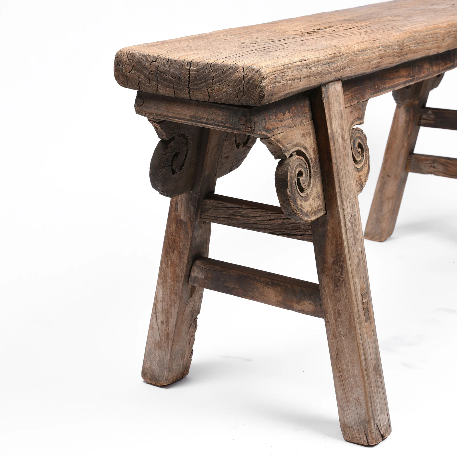 Spring Bench From Shanxi Province - Ca 100 Yrs Old - Image 6
